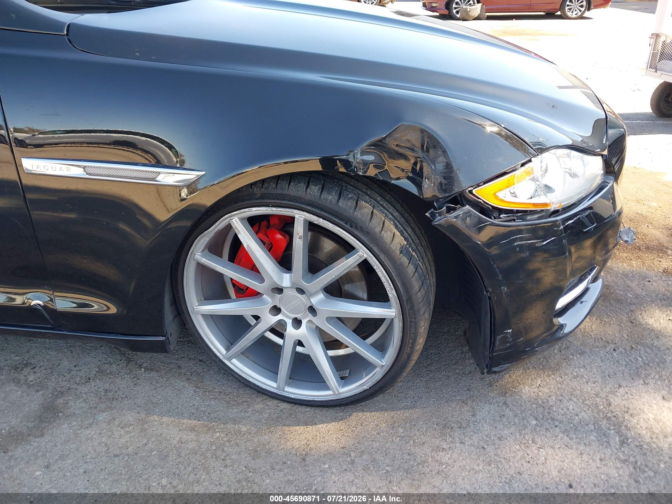 2011 Jaguar Xj Xjl Черный vin: SAJWA2GB5BLV05061