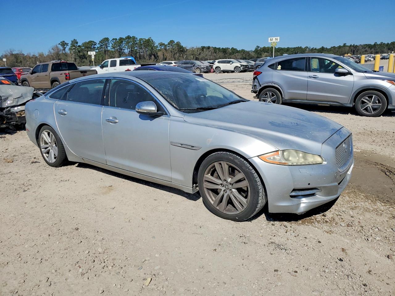 2012 Jaguar Xjl Серебряный vin: SAJWA2GB5CLV22475