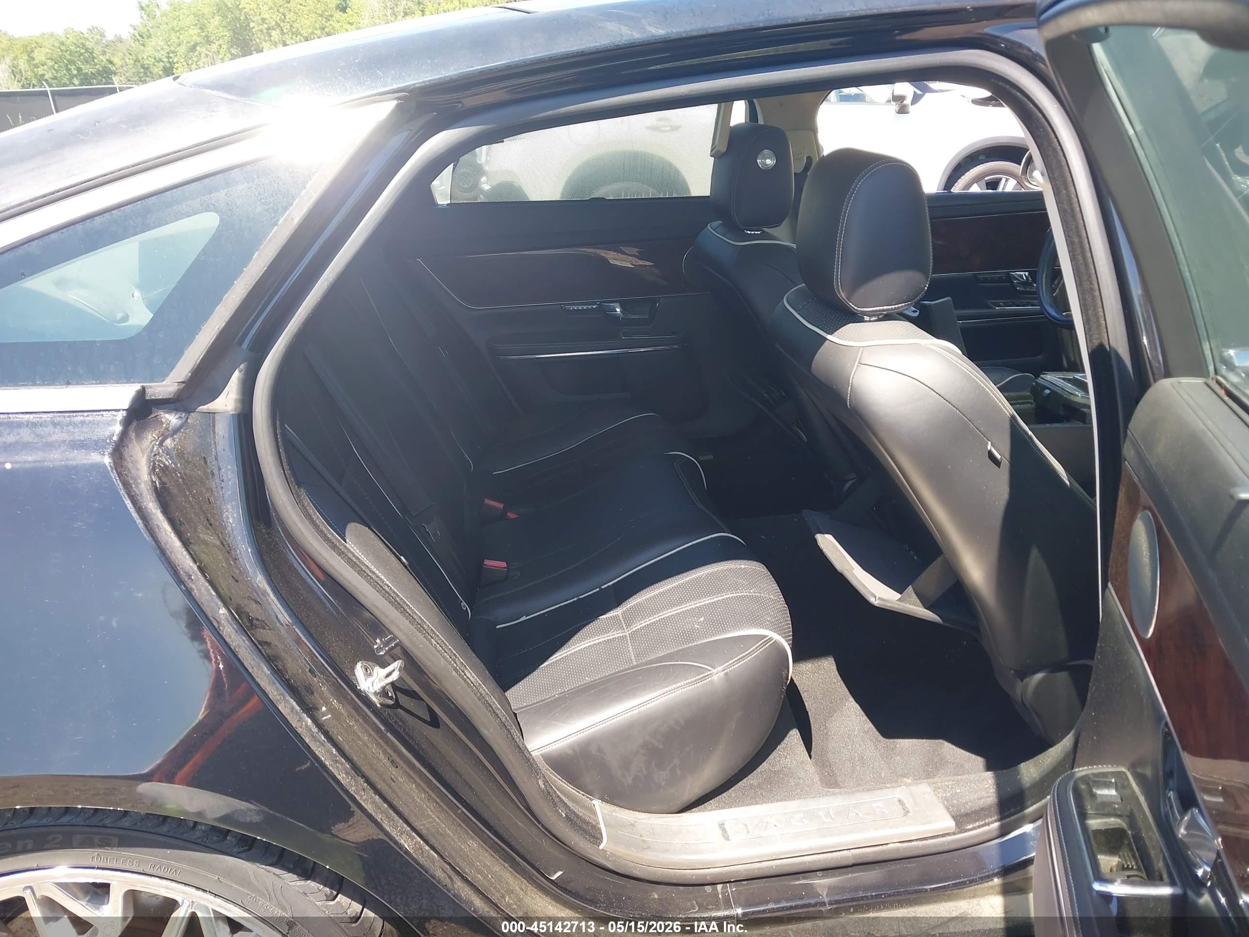 2012 Jaguar Xj   Black vin: SAJWA2GB6CLV35154