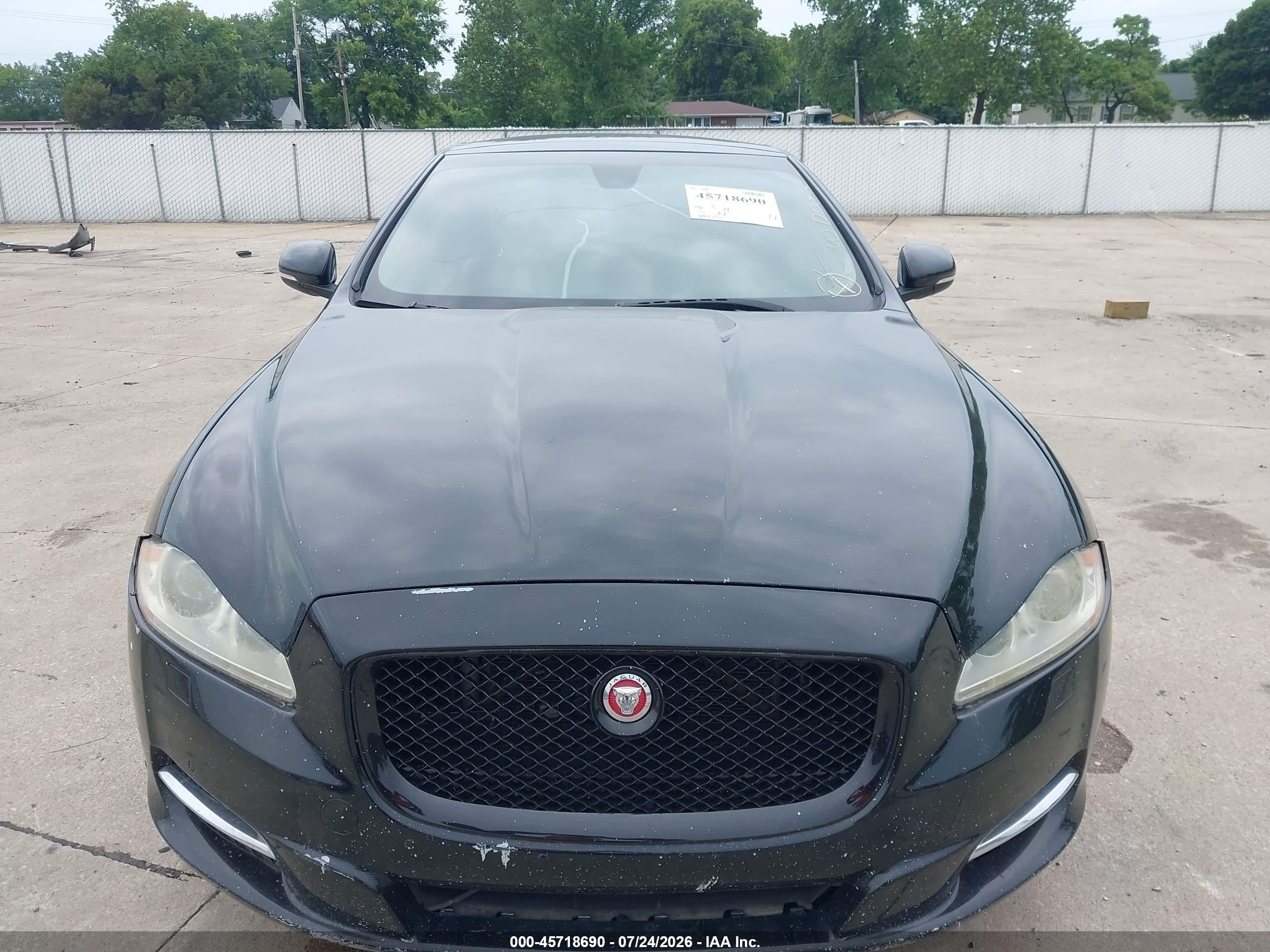 2011 Jaguar Xj Xjl Черный vin: SAJWA2GB7BLV03134