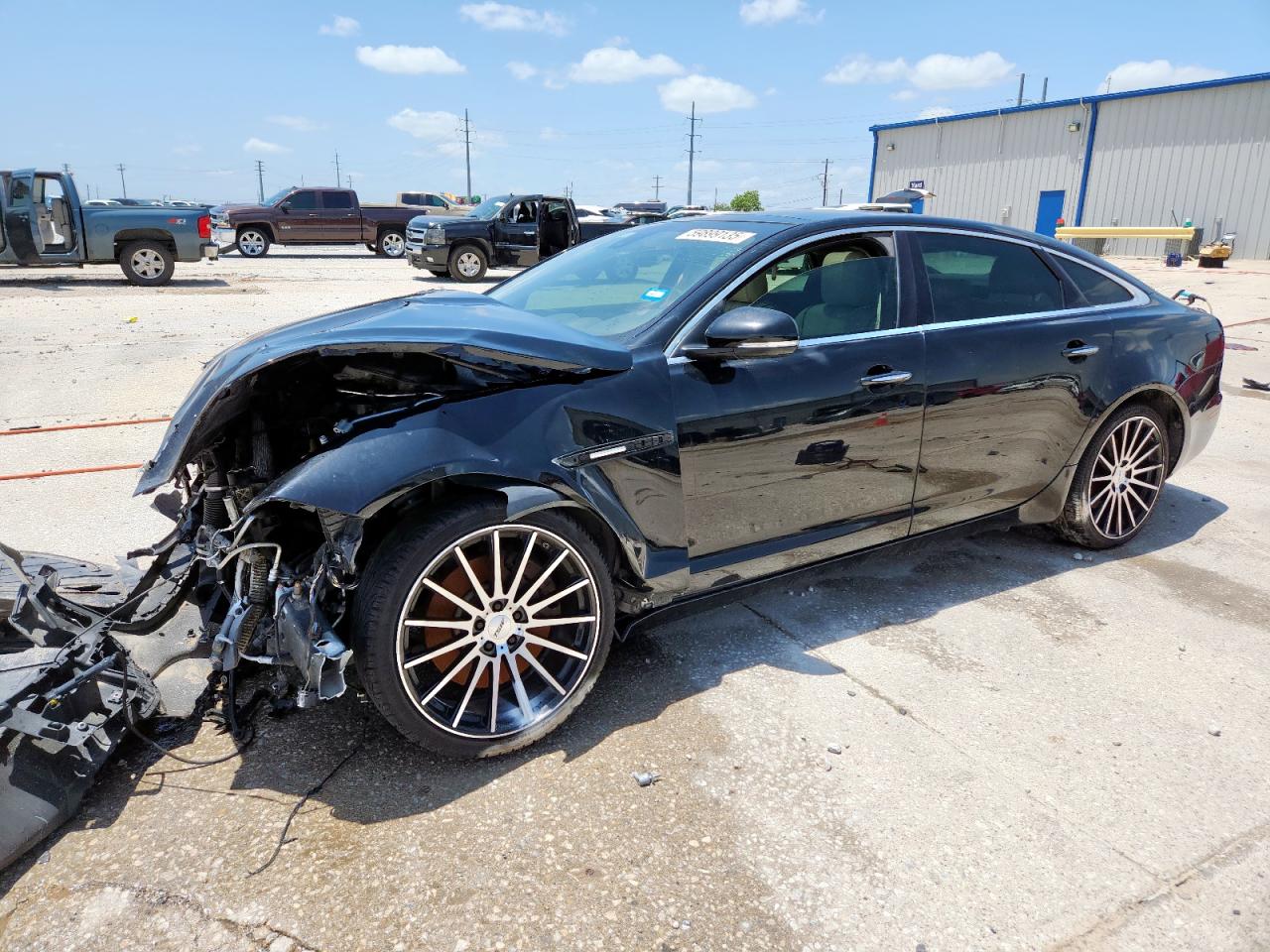 2012 Jaguar Xjl Black vin: SAJWA2GB7CLV38998