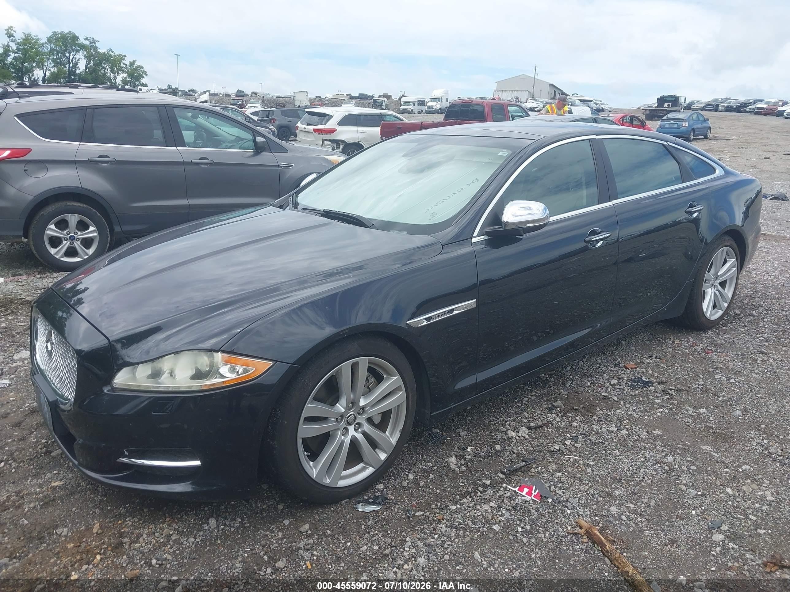 2012 Jaguar Xj Xjl Portfolio Black vin: SAJWA2GB8CLV28884