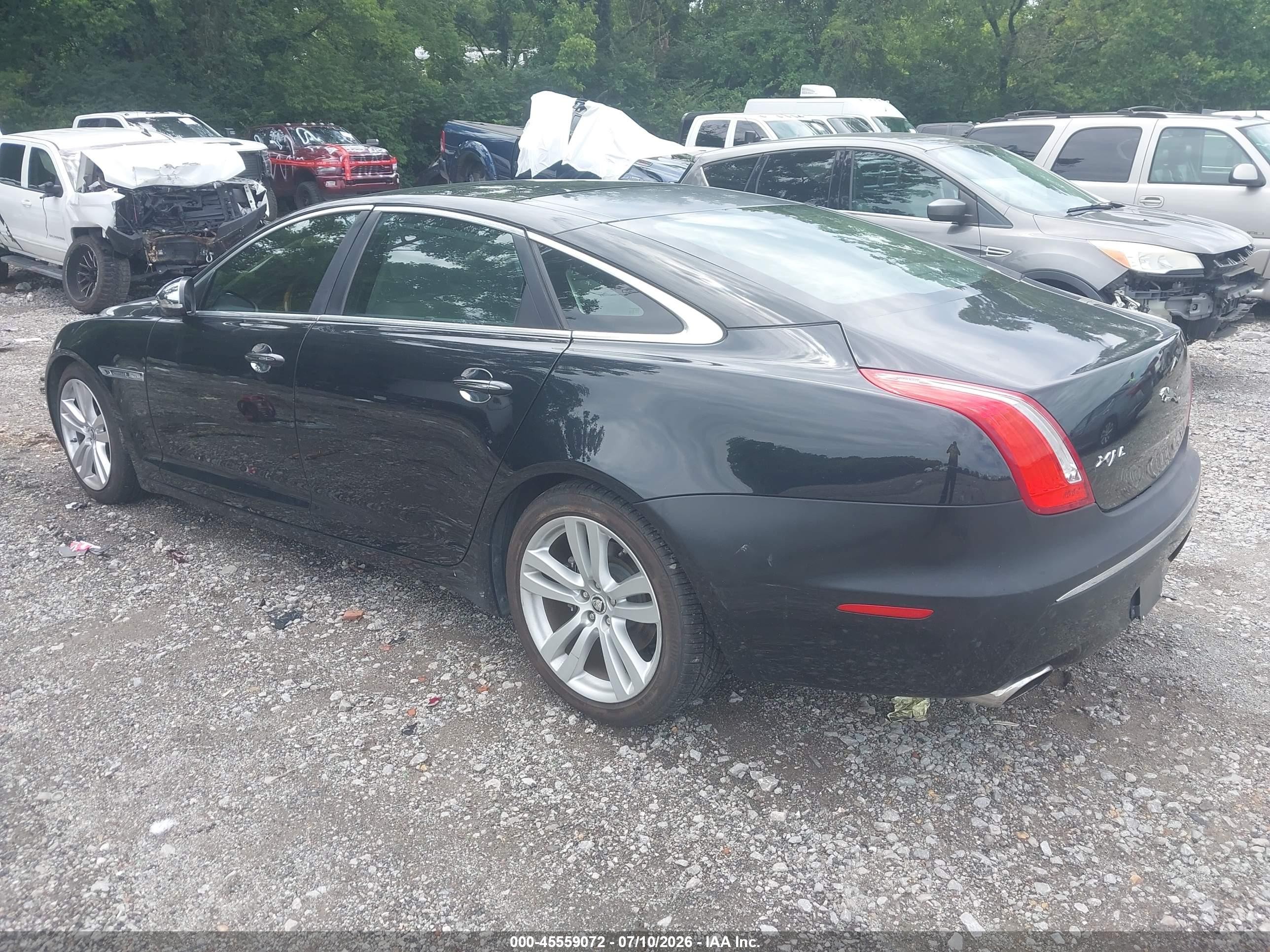 2012 Jaguar Xj Xjl Portfolio Black vin: SAJWA2GB8CLV28884