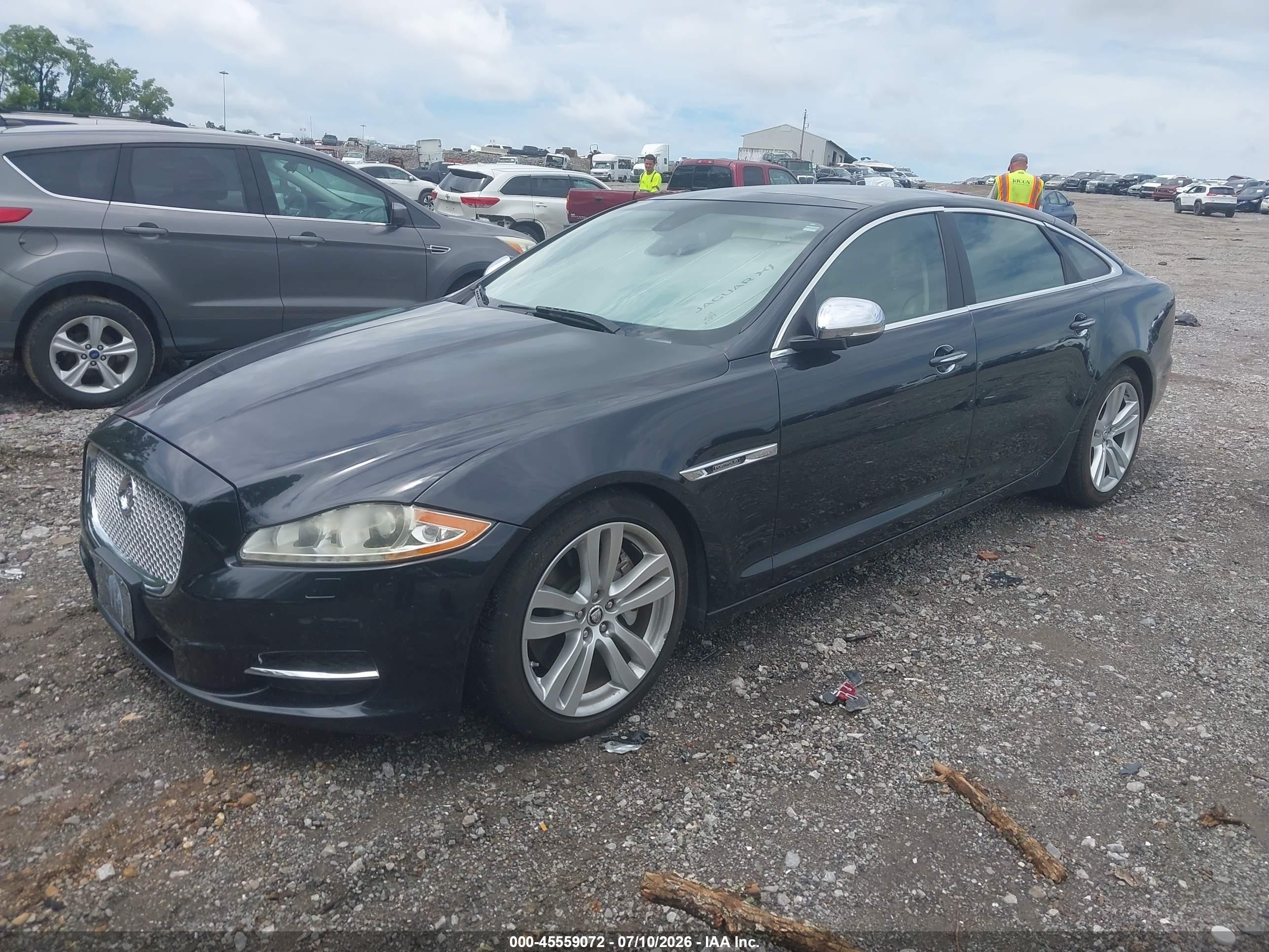 2012 Jaguar Xj Xjl Portfolio Black vin: SAJWA2GB8CLV28884