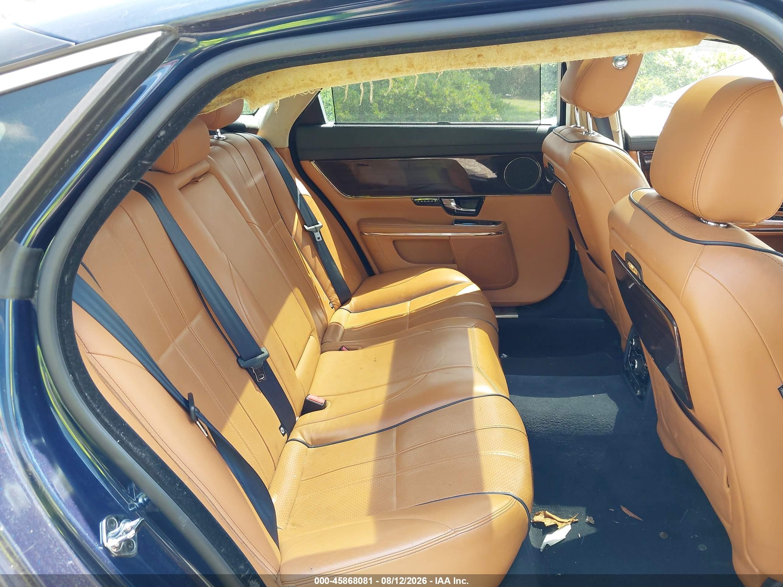 2011 Jaguar Xj (a6) Blue vin: SAJWA2GB9BLV08416