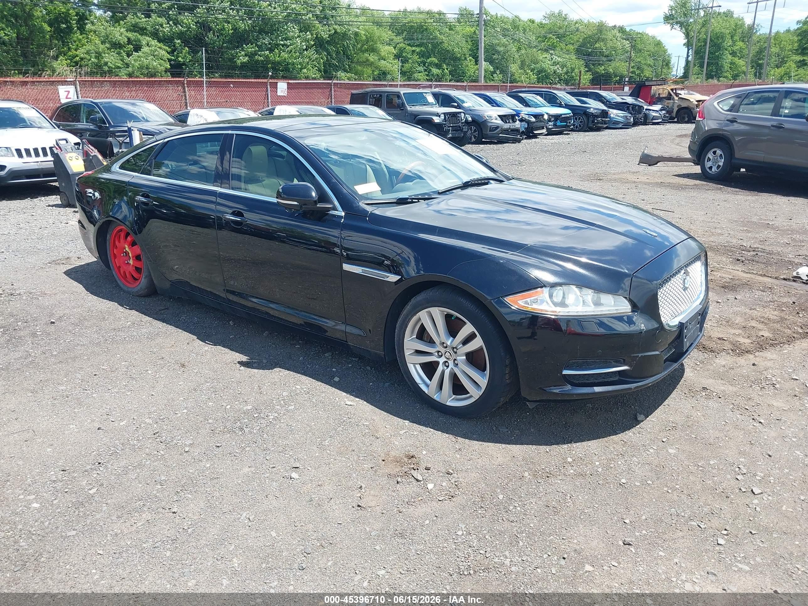 2011 Jaguar Xj Xjl Black vin: SAJWA2GBXBLV13558