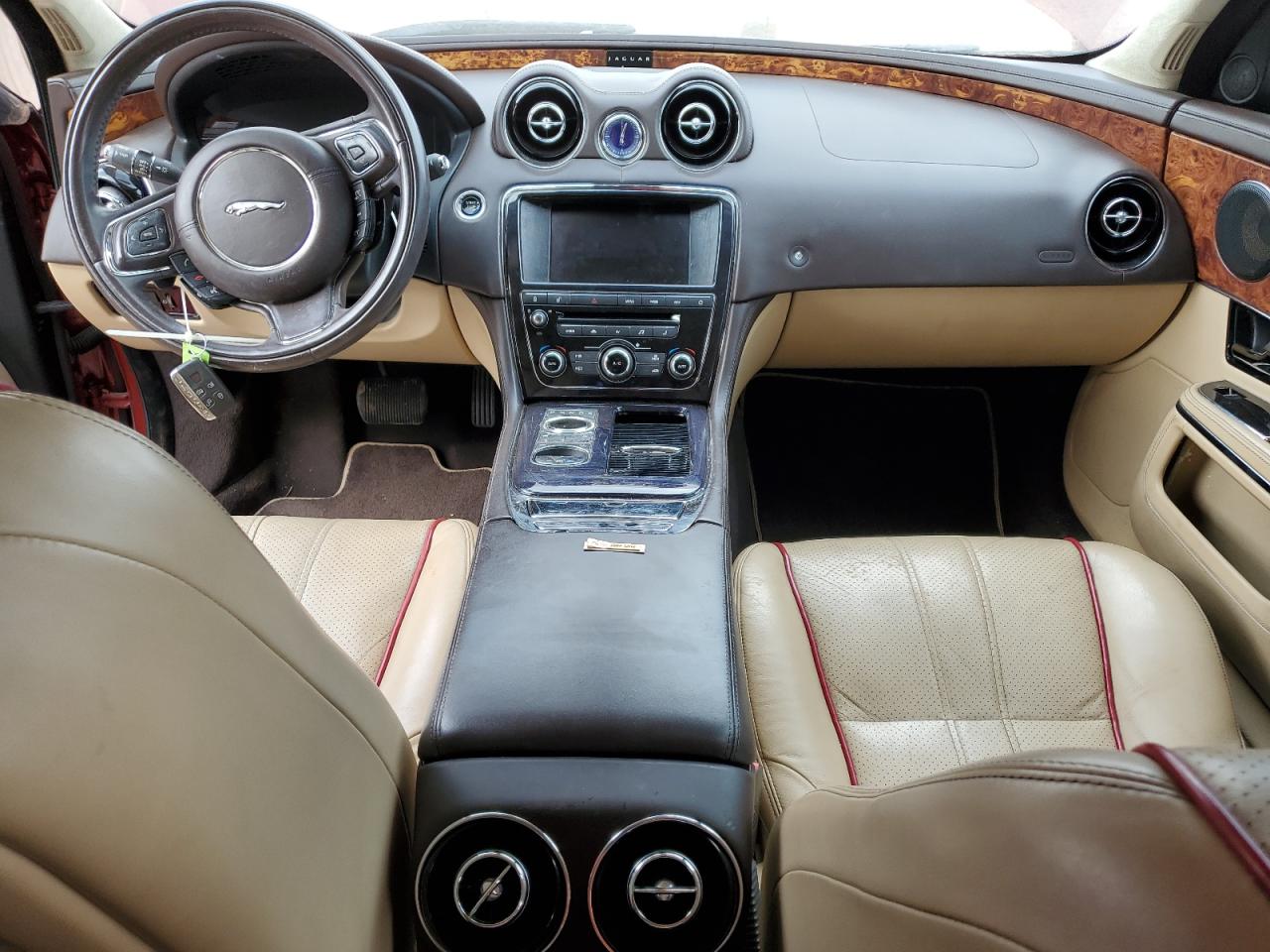 2012 Jaguar Xjl Burgundy vin: SAJWA2GBXCLV27266