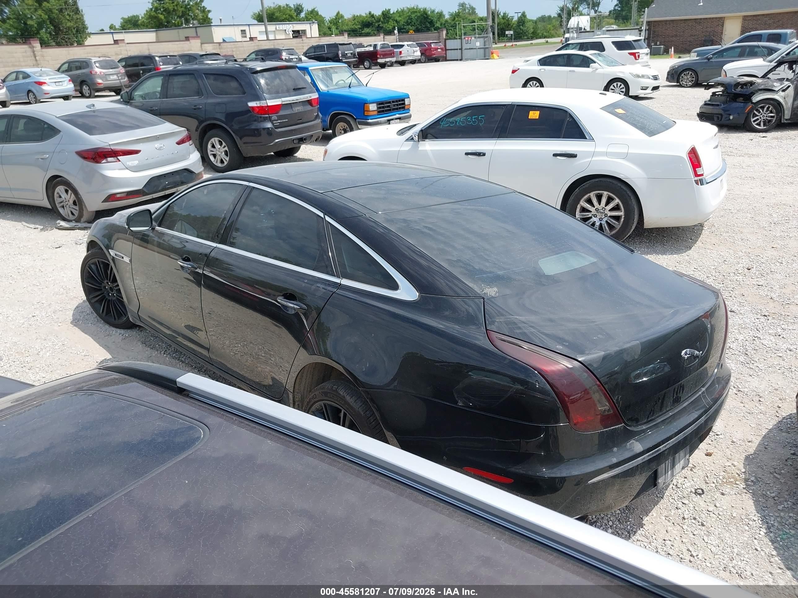 2011 Jaguar Xj Xjl Supercharged Black vin: SAJWA2GE0BMV03111