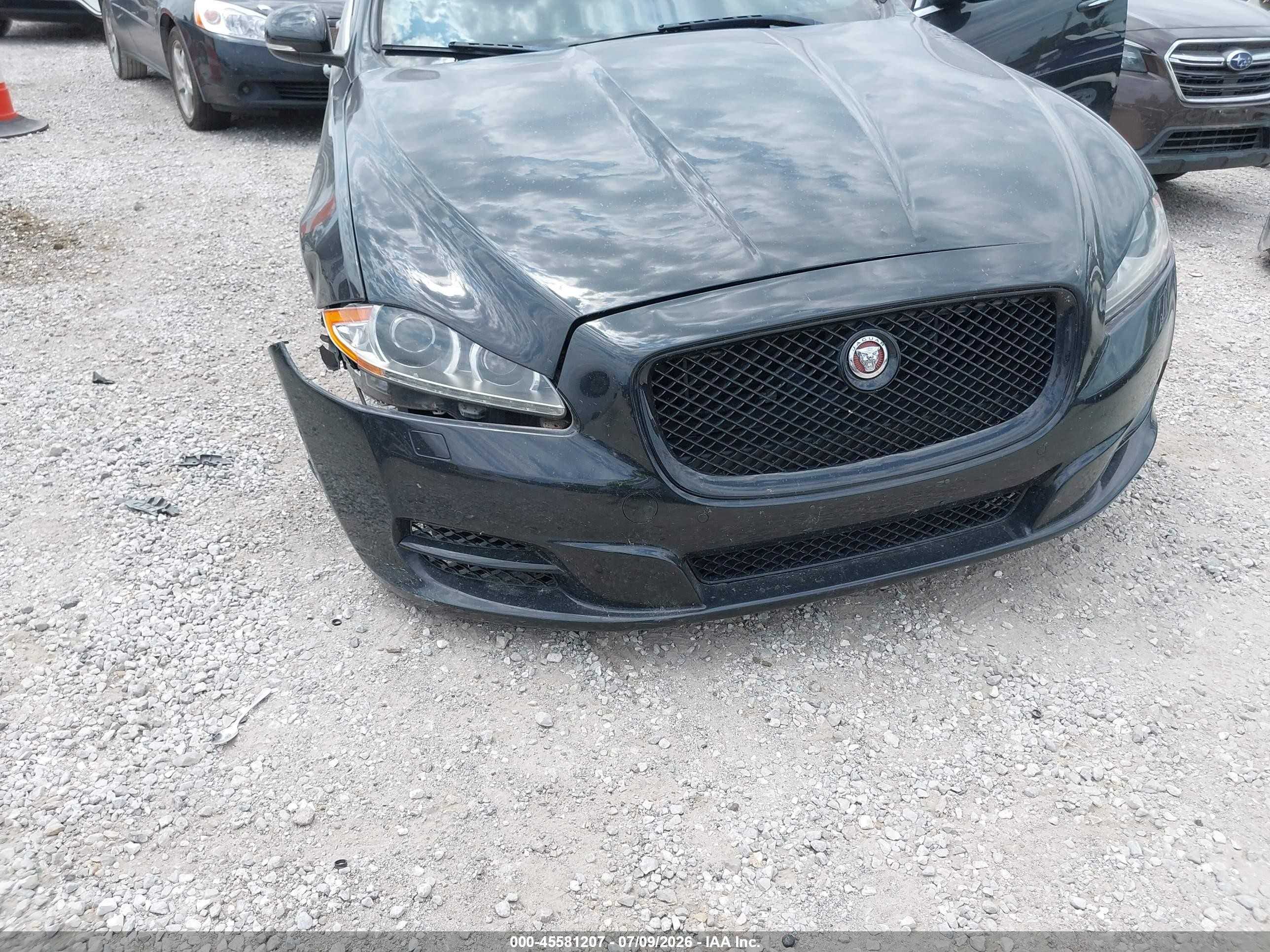 2011 Jaguar Xj Xjl Supercharged Black vin: SAJWA2GE0BMV03111