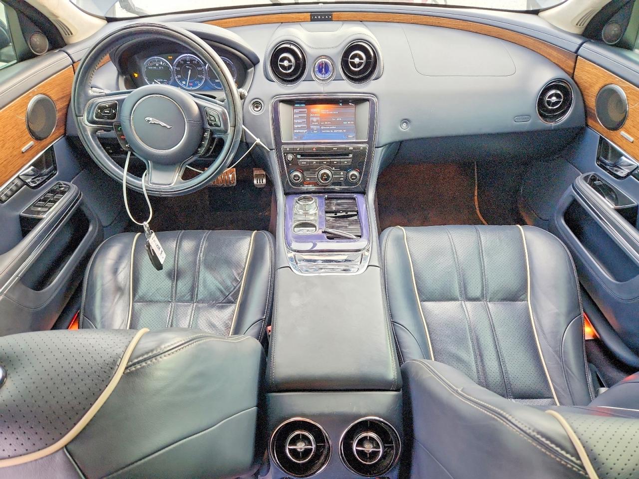 2011 Jaguar Xjl Supercharged Blue vin: SAJWA2GE2BMV13896