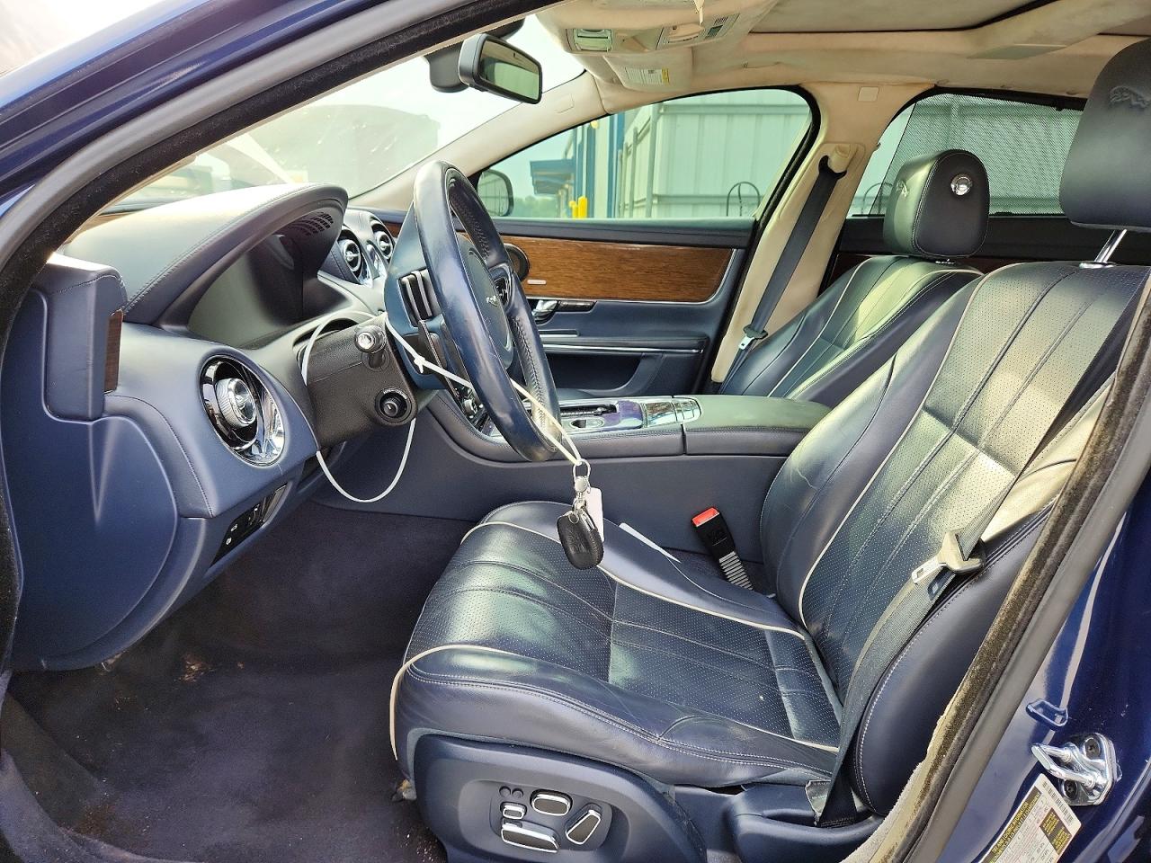 2011 Jaguar Xjl Supercharged Blue vin: SAJWA2GE2BMV13896