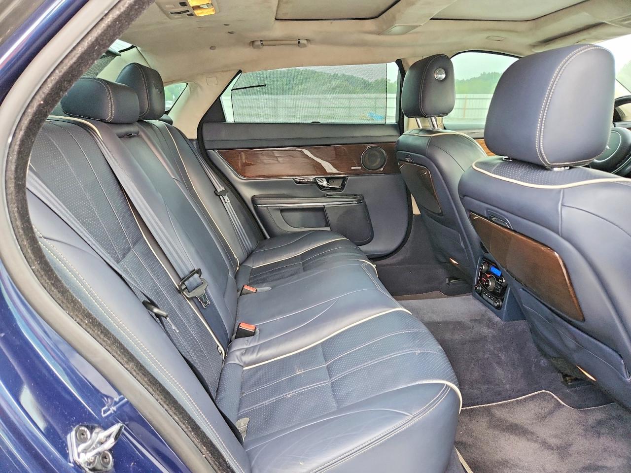 2011 Jaguar Xjl Supercharged Blue vin: SAJWA2GE2BMV13896