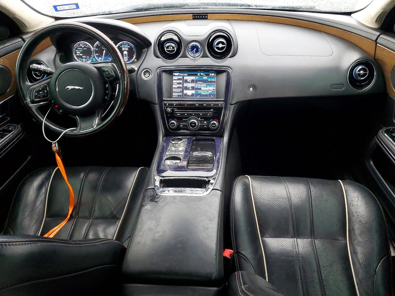 2012 Jaguar Xjl Supercharged Black vin: SAJWA2GE2CMV23815