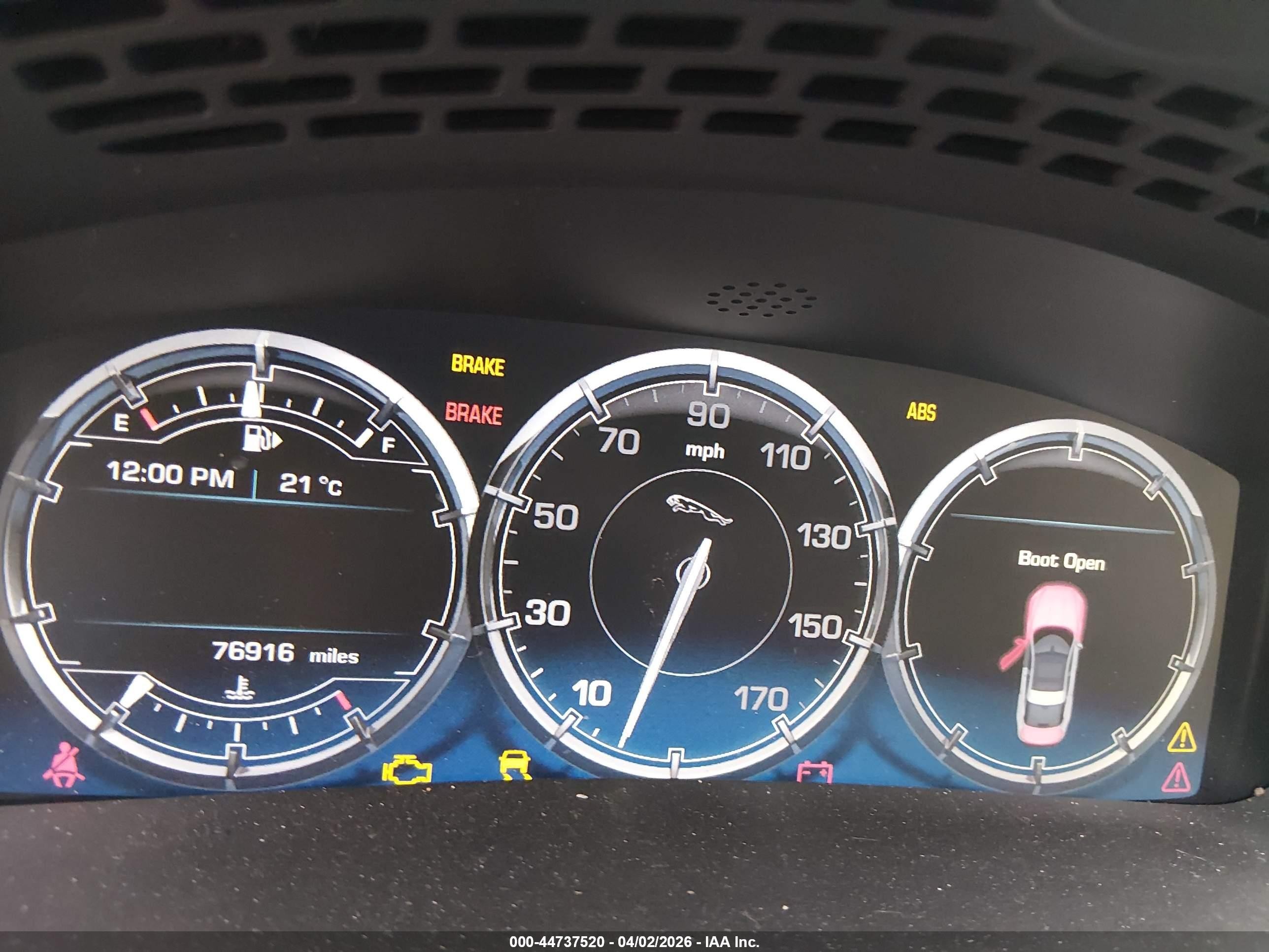2012 Jaguar Xj Xjl Supercharged Silver vin: SAJWA2GE2CMV31834