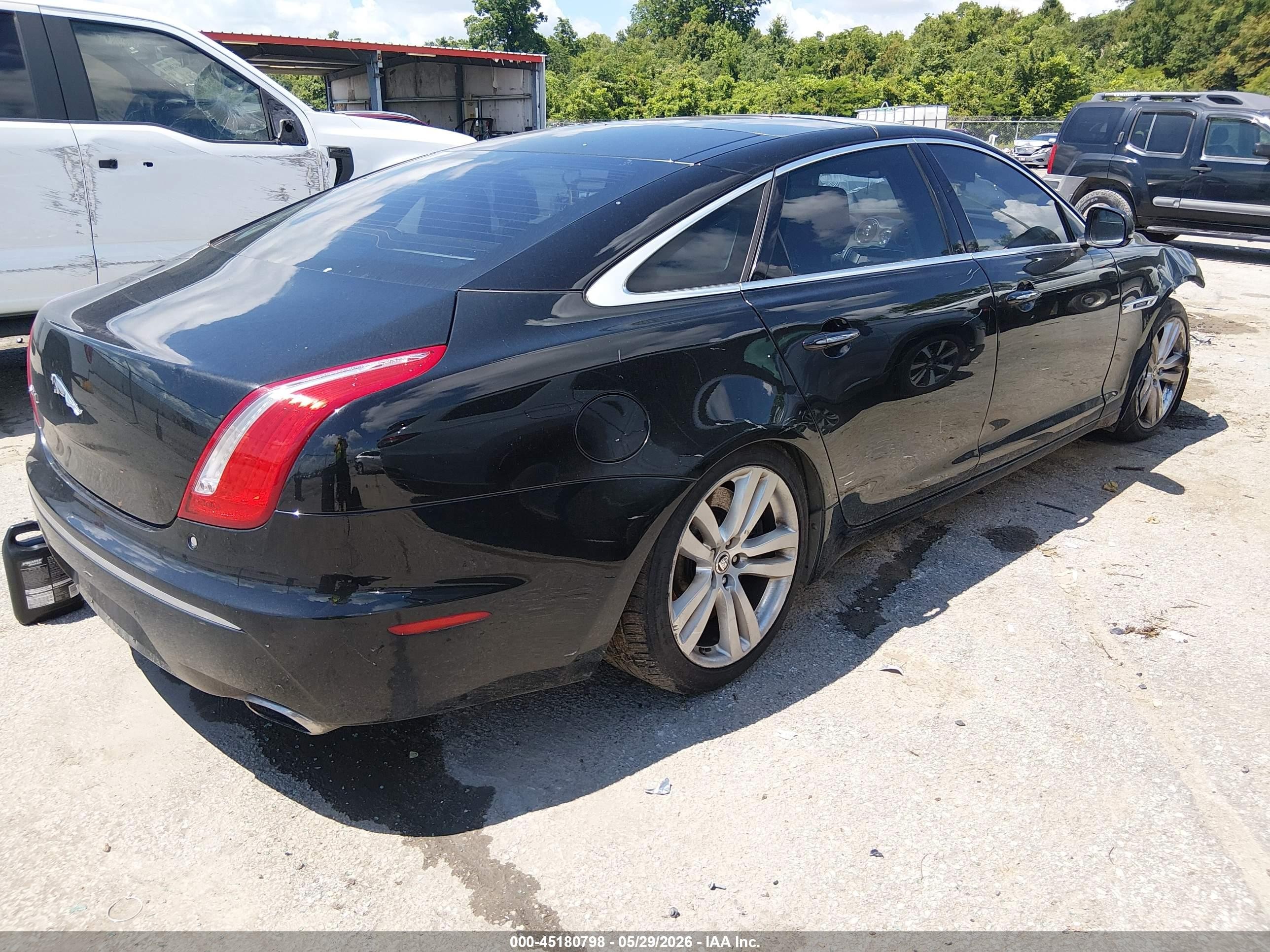 2011 Jaguar Xj Xjl Supercharged Black vin: SAJWA2GE3BMV08464