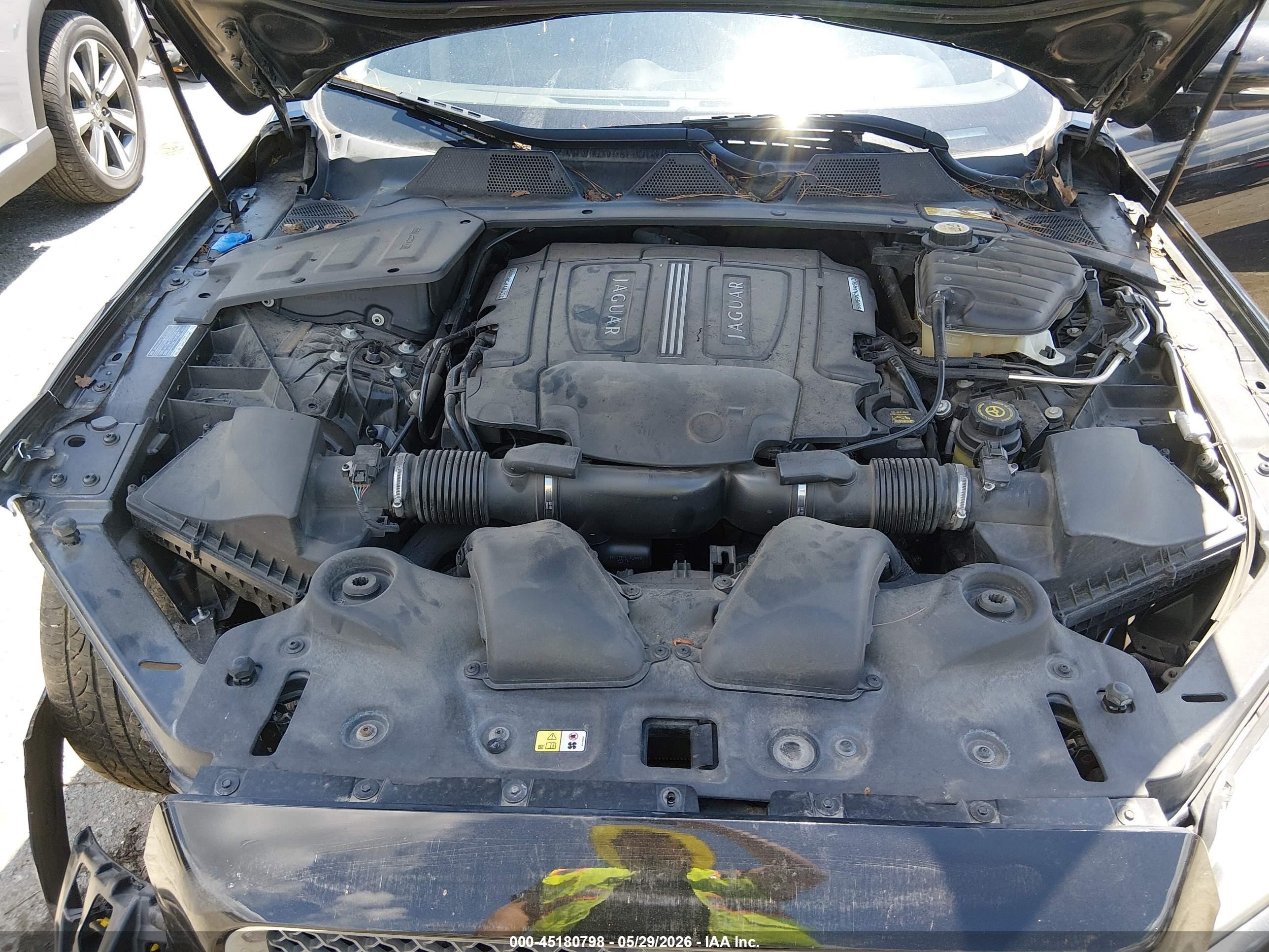 2011 Jaguar Xj Xjl Supercharged Black vin: SAJWA2GE3BMV08464