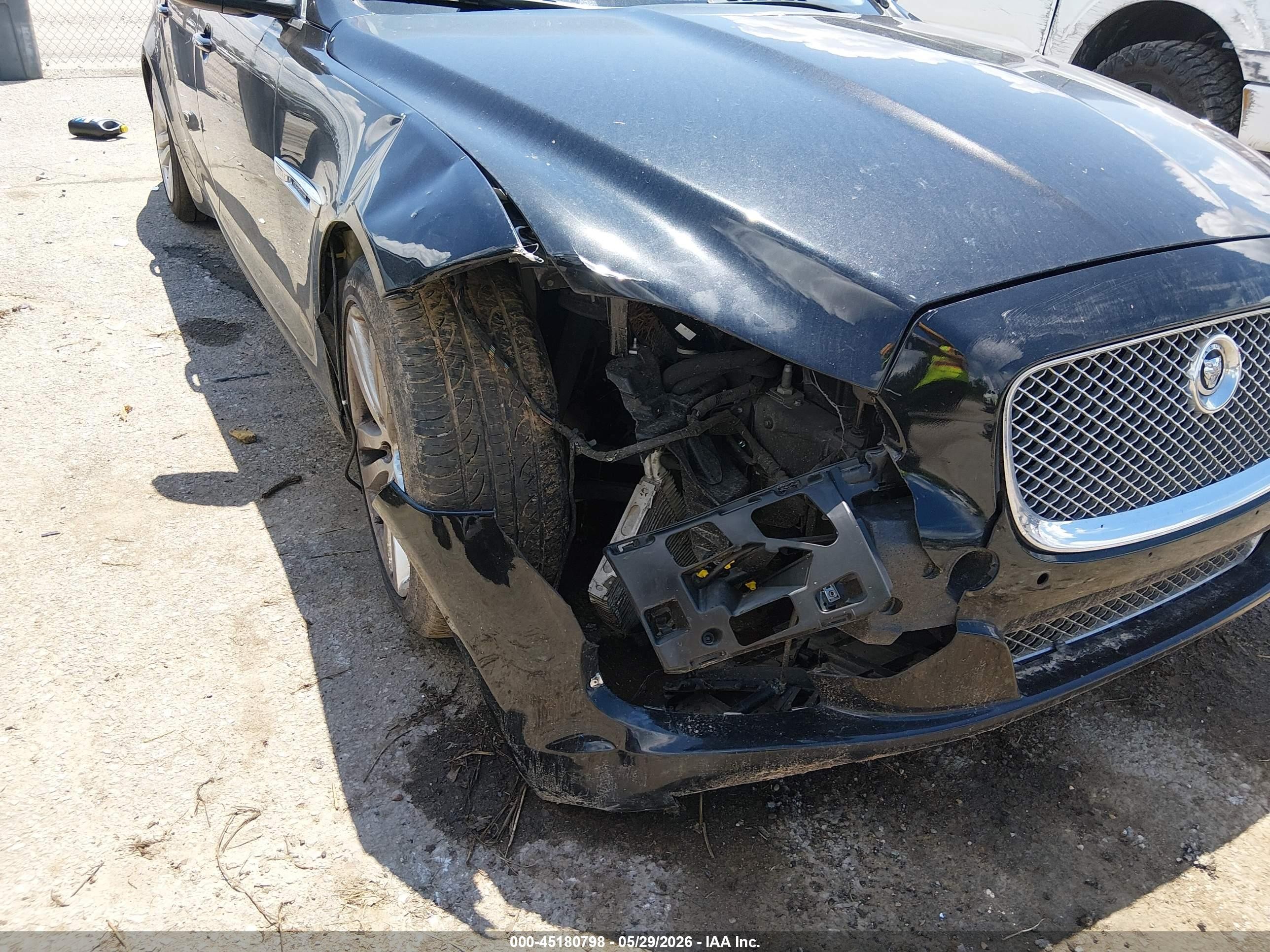 2011 Jaguar Xj Xjl Supercharged Black vin: SAJWA2GE3BMV08464