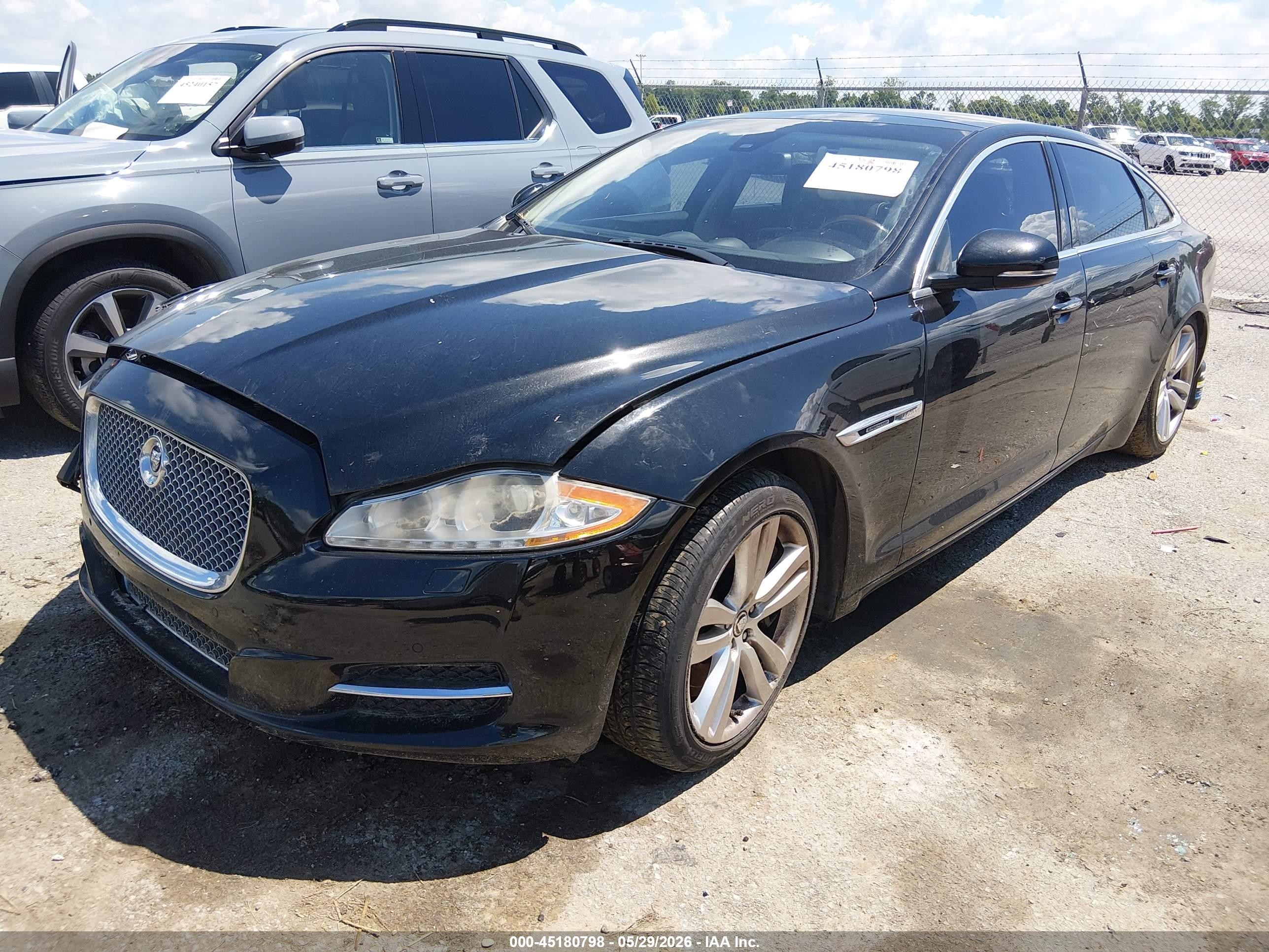 2011 Jaguar Xj Xjl Supercharged Black vin: SAJWA2GE3BMV08464