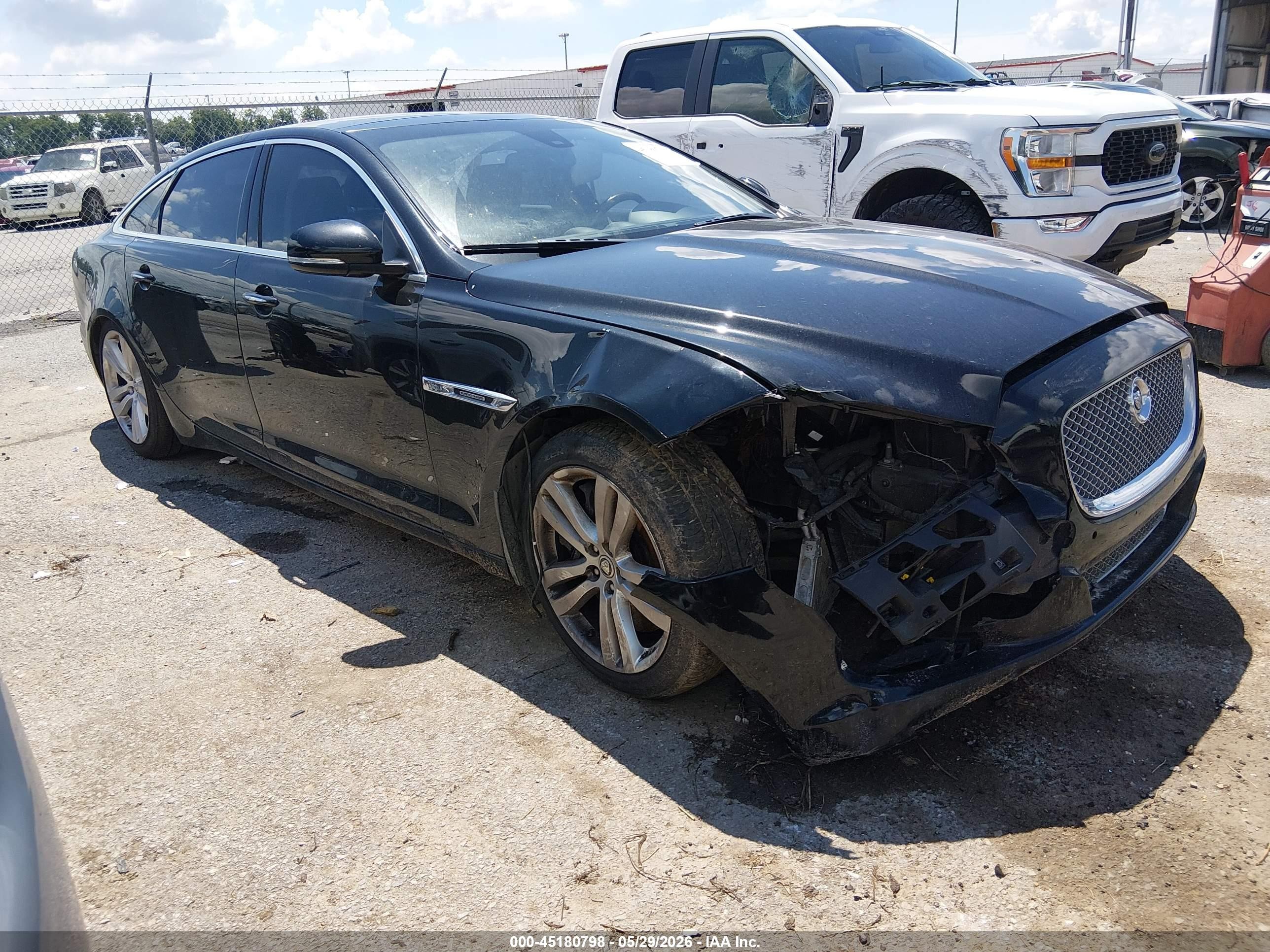 2011 Jaguar Xj Xjl Supercharged Black vin: SAJWA2GE3BMV08464