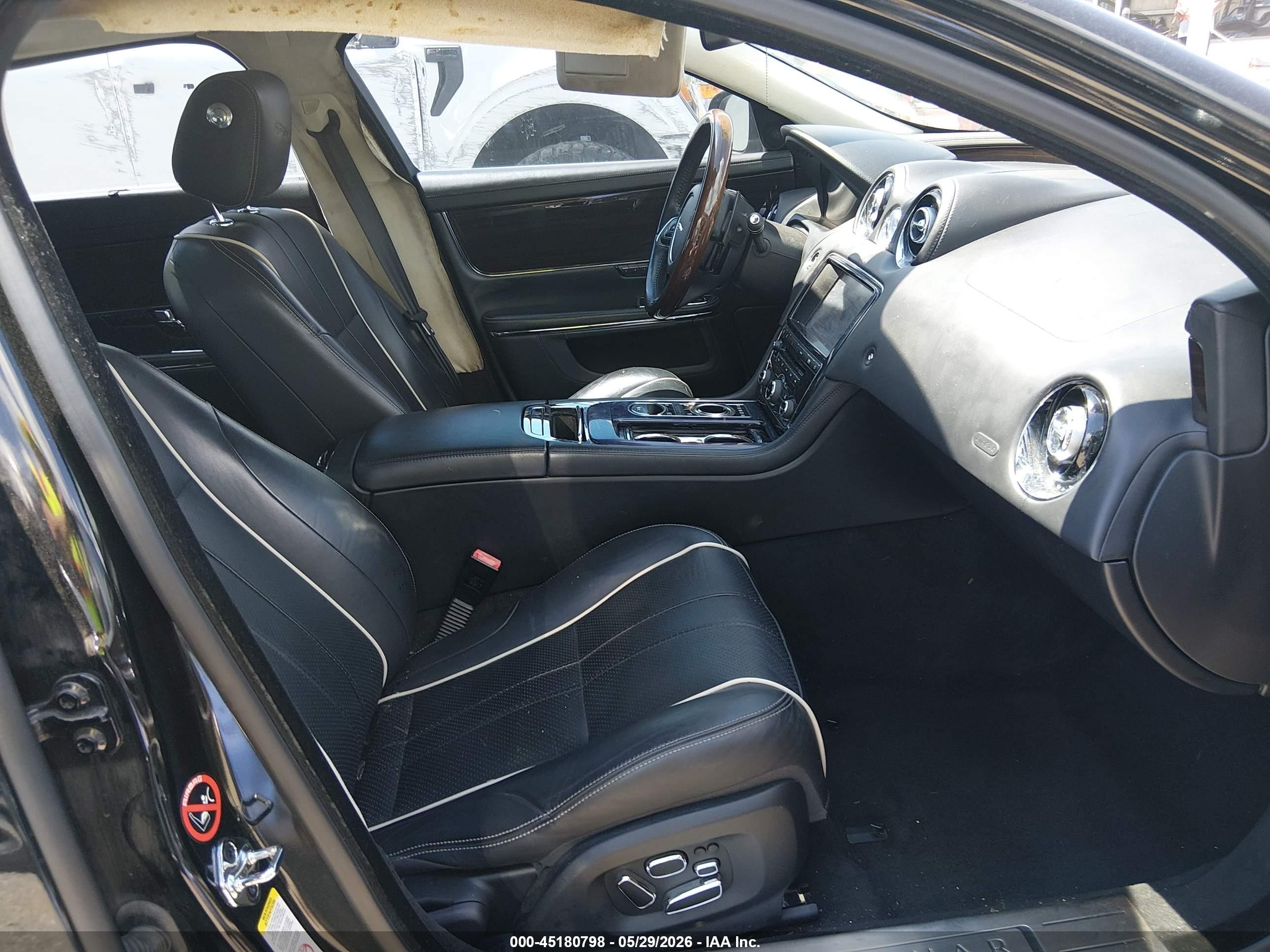 2011 Jaguar Xj Xjl Supercharged Black vin: SAJWA2GE3BMV08464