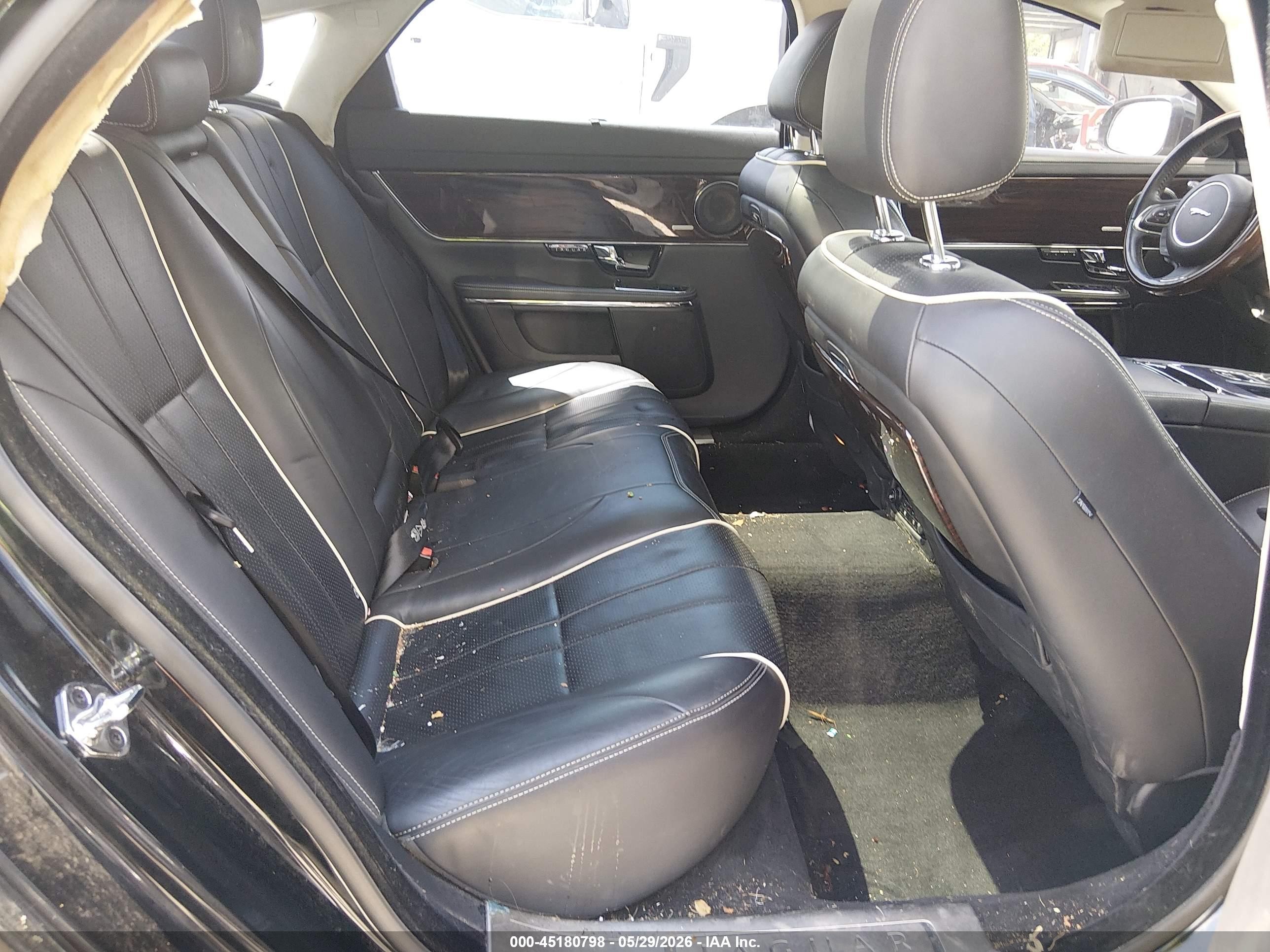 2011 Jaguar Xj Xjl Supercharged Black vin: SAJWA2GE3BMV08464