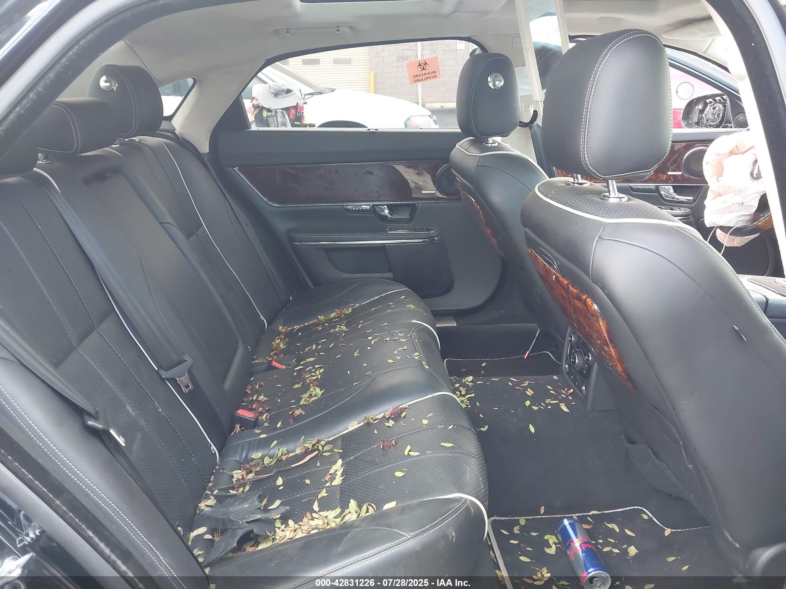 2012 Jaguar Xj Xjl Supercharged Black vin: SAJWA2GE5CMV31178