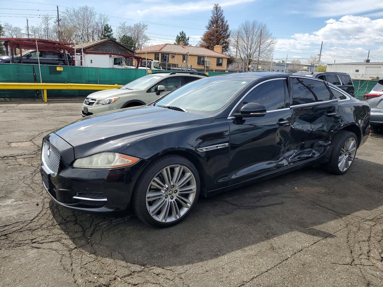 2012 Jaguar Xjl Supercharged Black vin: SAJWA2GE7CMV22899