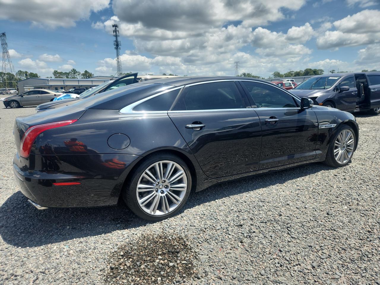 2012 Jaguar Xjl Supercharged Black vin: SAJWA2GE8CMV29327