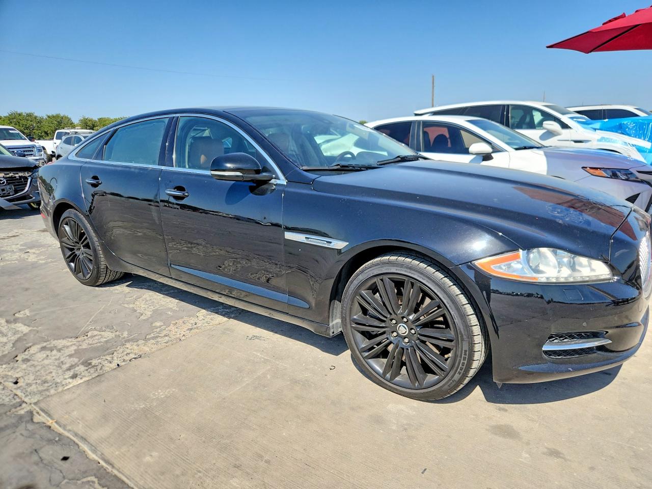 2012 Jaguar Xjl Supercharged Black vin: SAJWA2GEXCMV32181