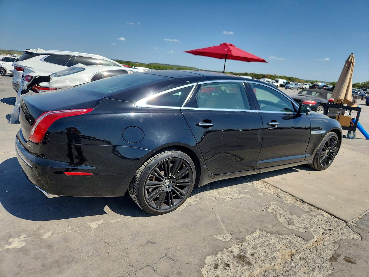2012 Jaguar Xjl Supercharged Black vin: SAJWA2GEXCMV32181