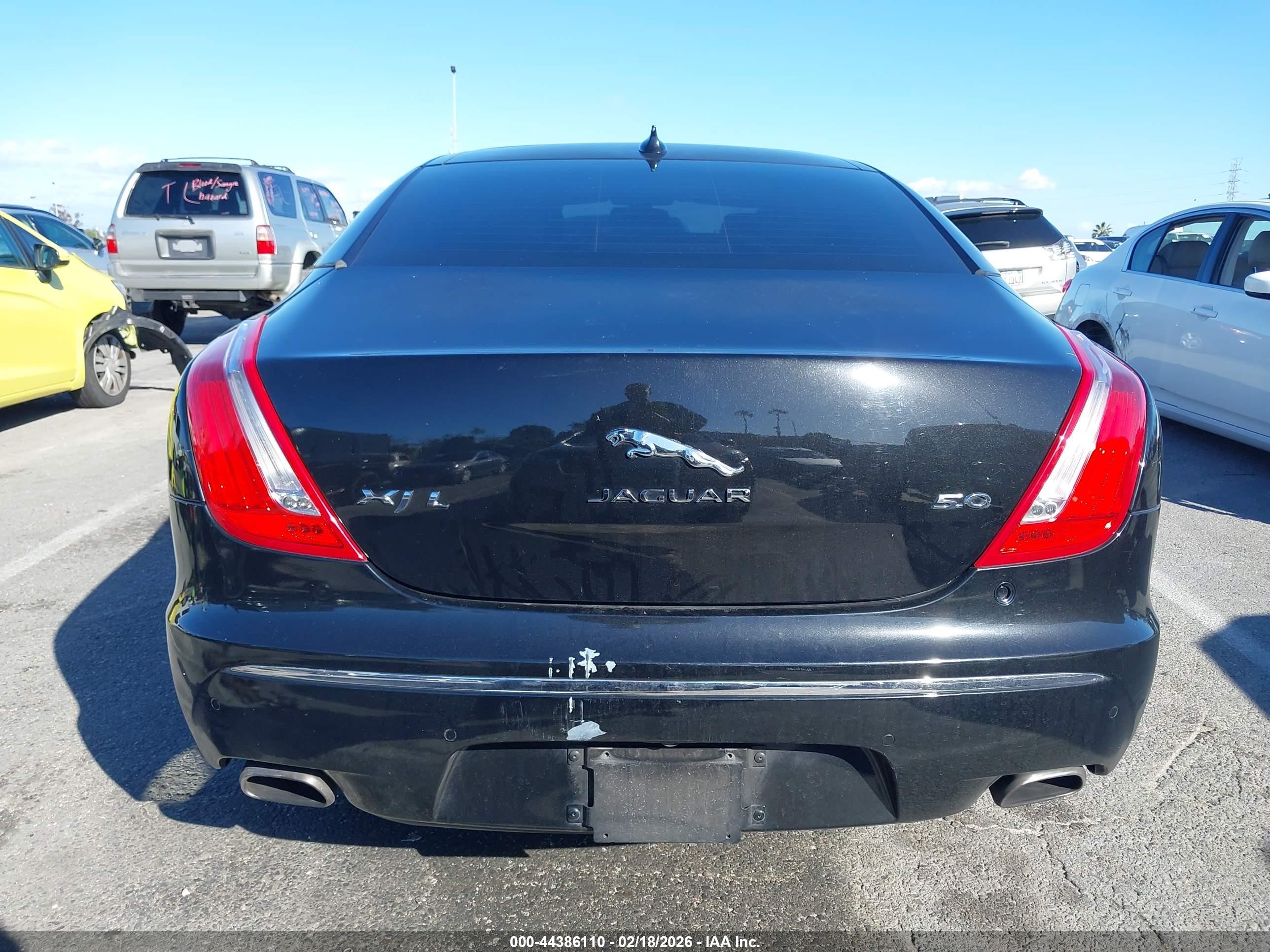 2013 Jaguar Xj Xjl Supercharged Black vin: SAJWA2GEXDMV40170