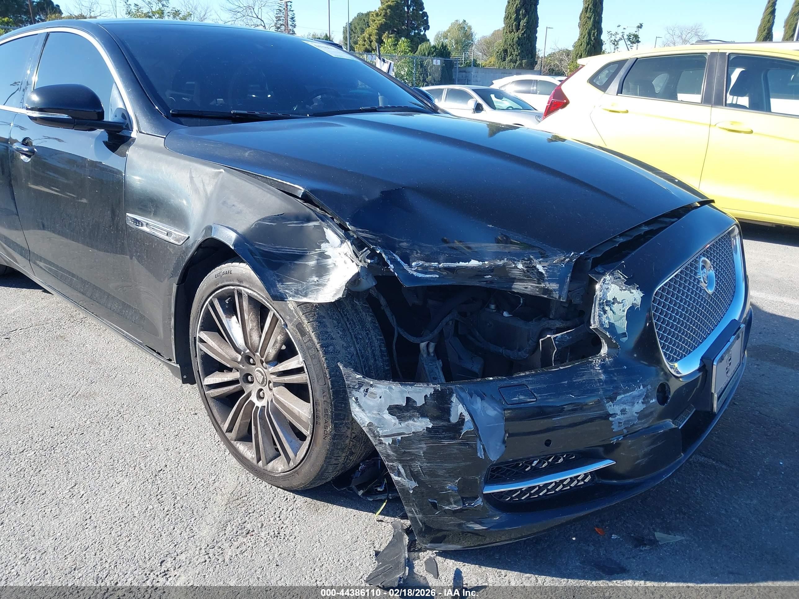 2013 Jaguar Xj Xjl Supercharged Black vin: SAJWA2GEXDMV40170