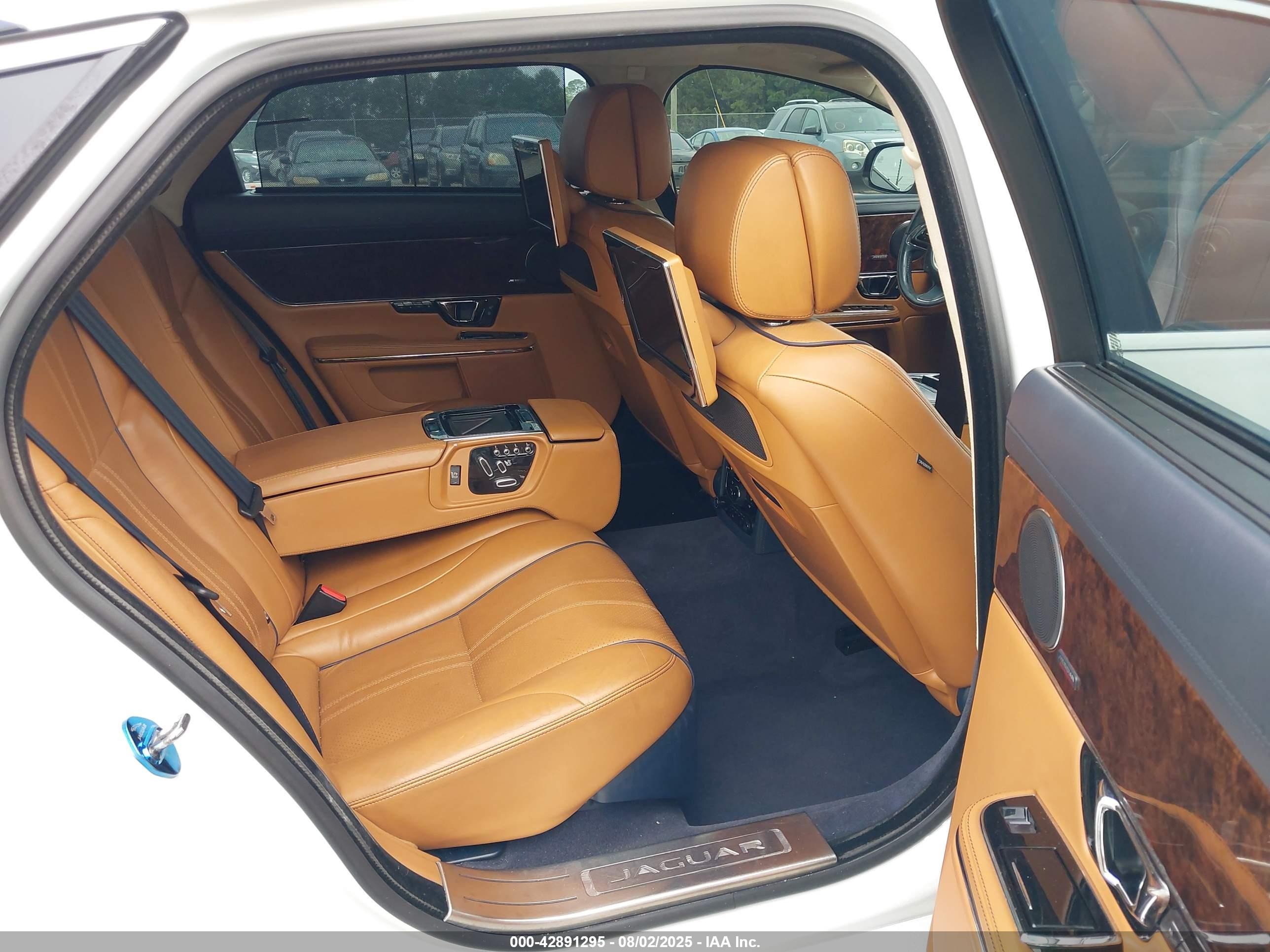 2014 Jaguar Xj Xjl Supercharged White vin: SAJWA2GT5EMV58396