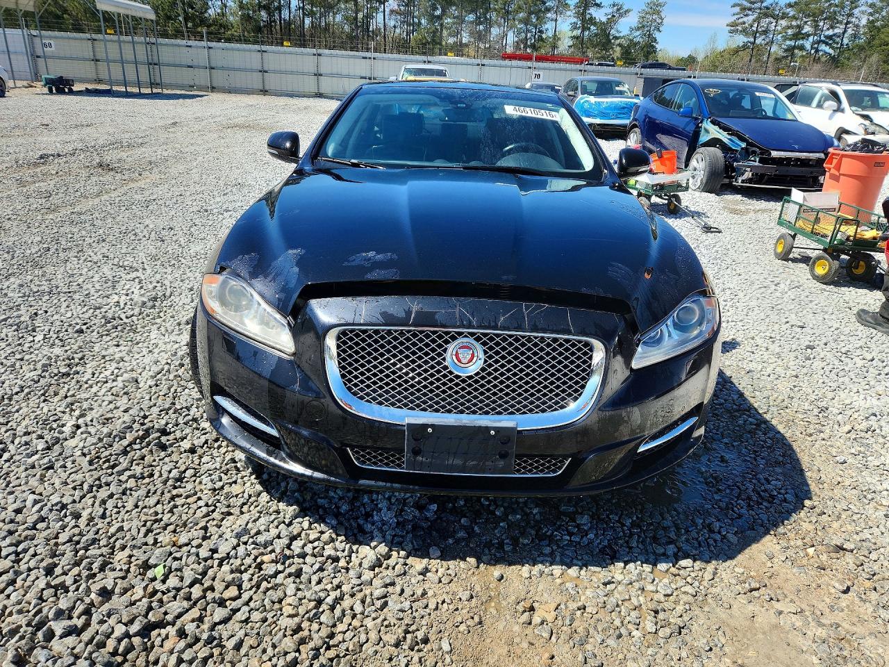 2014 Jaguar Xjl Supercharged Black vin: SAJWA2GT9EMV62161