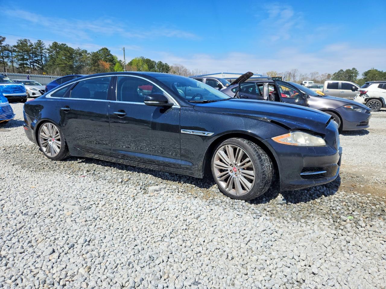 2014 Jaguar Xjl Supercharged Black vin: SAJWA2GT9EMV62161
