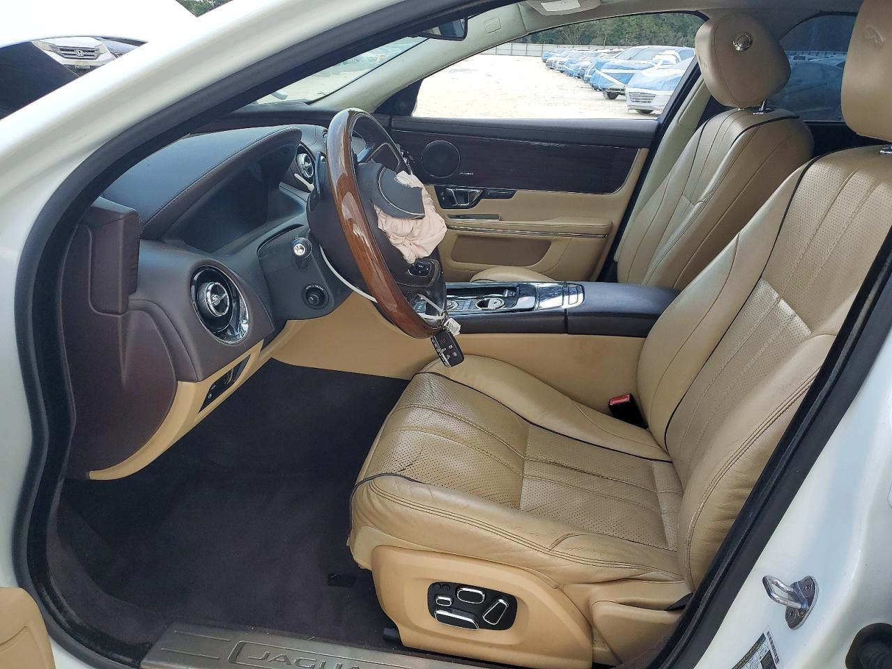 2014 Jaguar Xjl Portfolio White vin: SAJWA2GZ3E8V73587