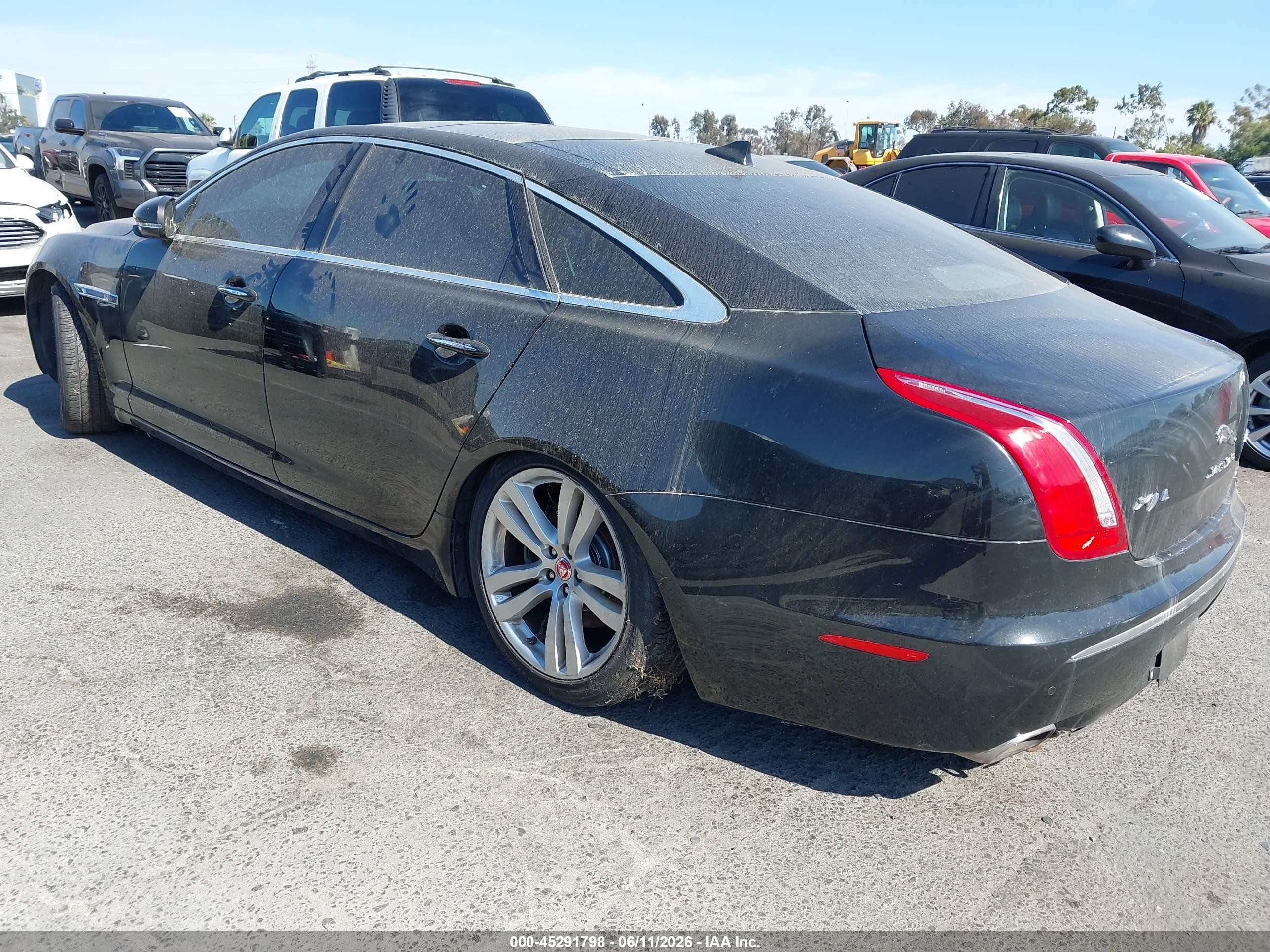 2014 Jaguar Xj Xjl Portfolio Black vin: SAJWA2GZ6E8V59179