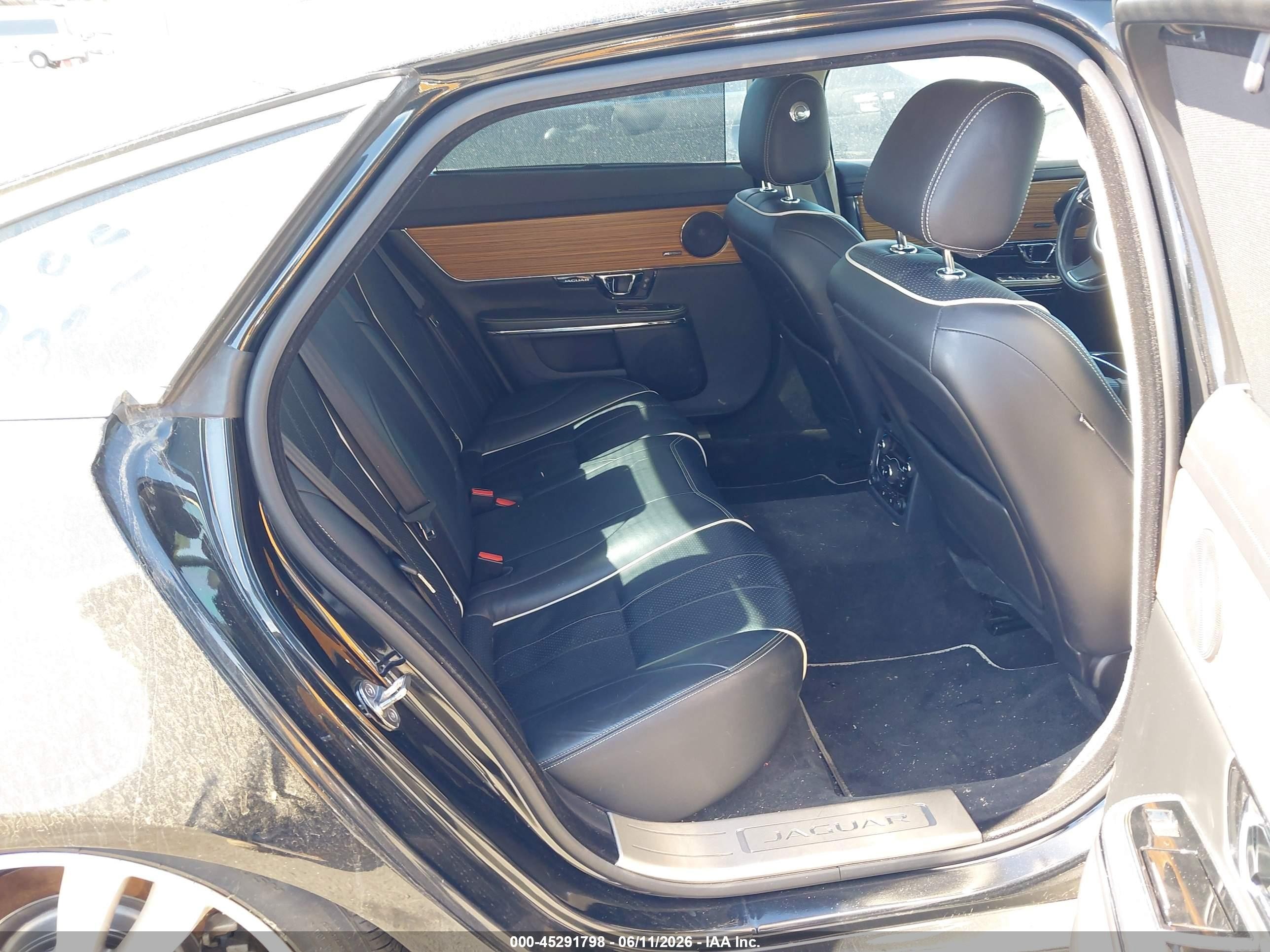 2014 Jaguar Xj Xjl Portfolio Black vin: SAJWA2GZ6E8V59179