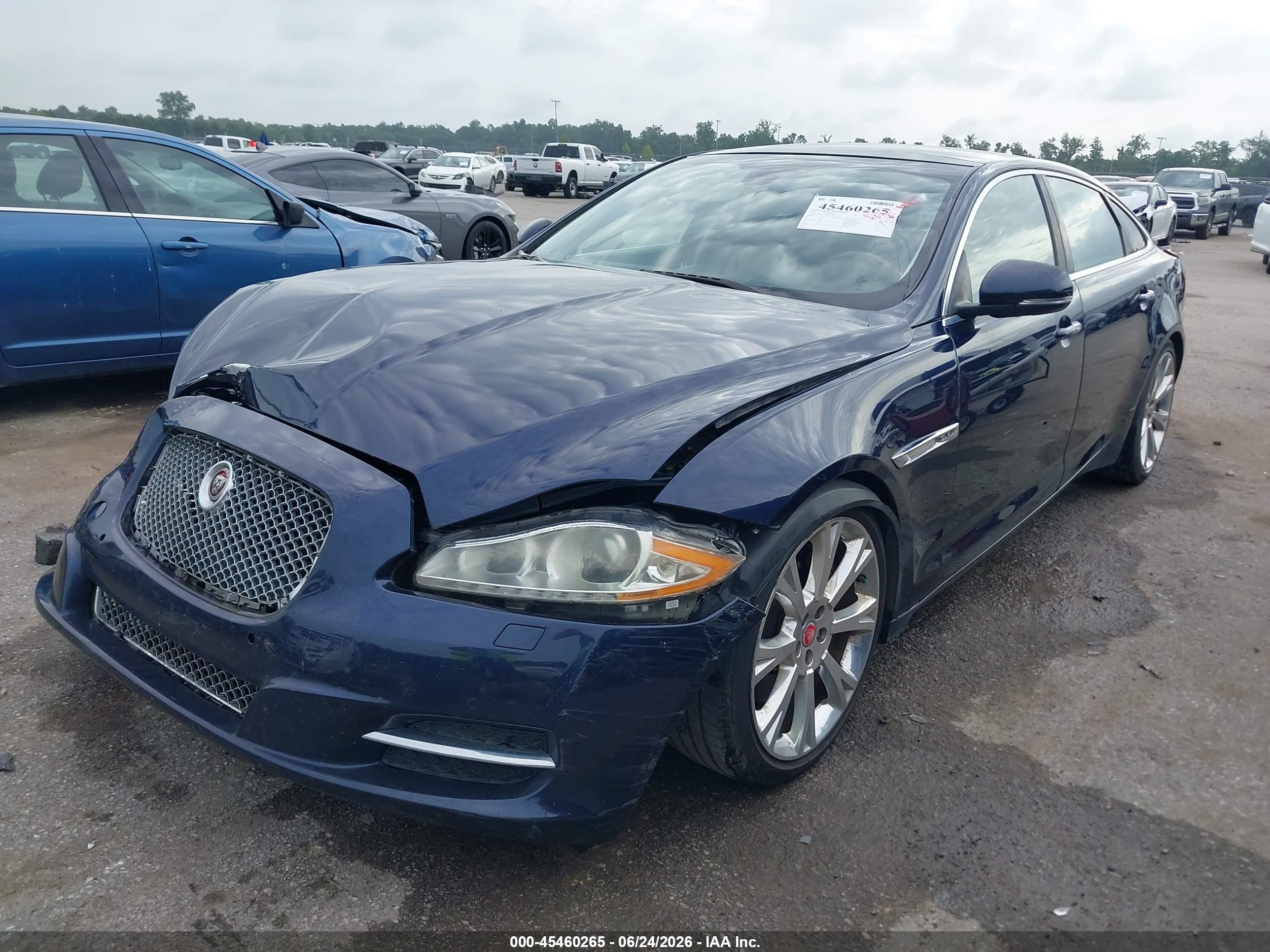 2015 Jaguar Xj Xjl Portfolio Blue vin: SAJWA2GZ6F8V81572