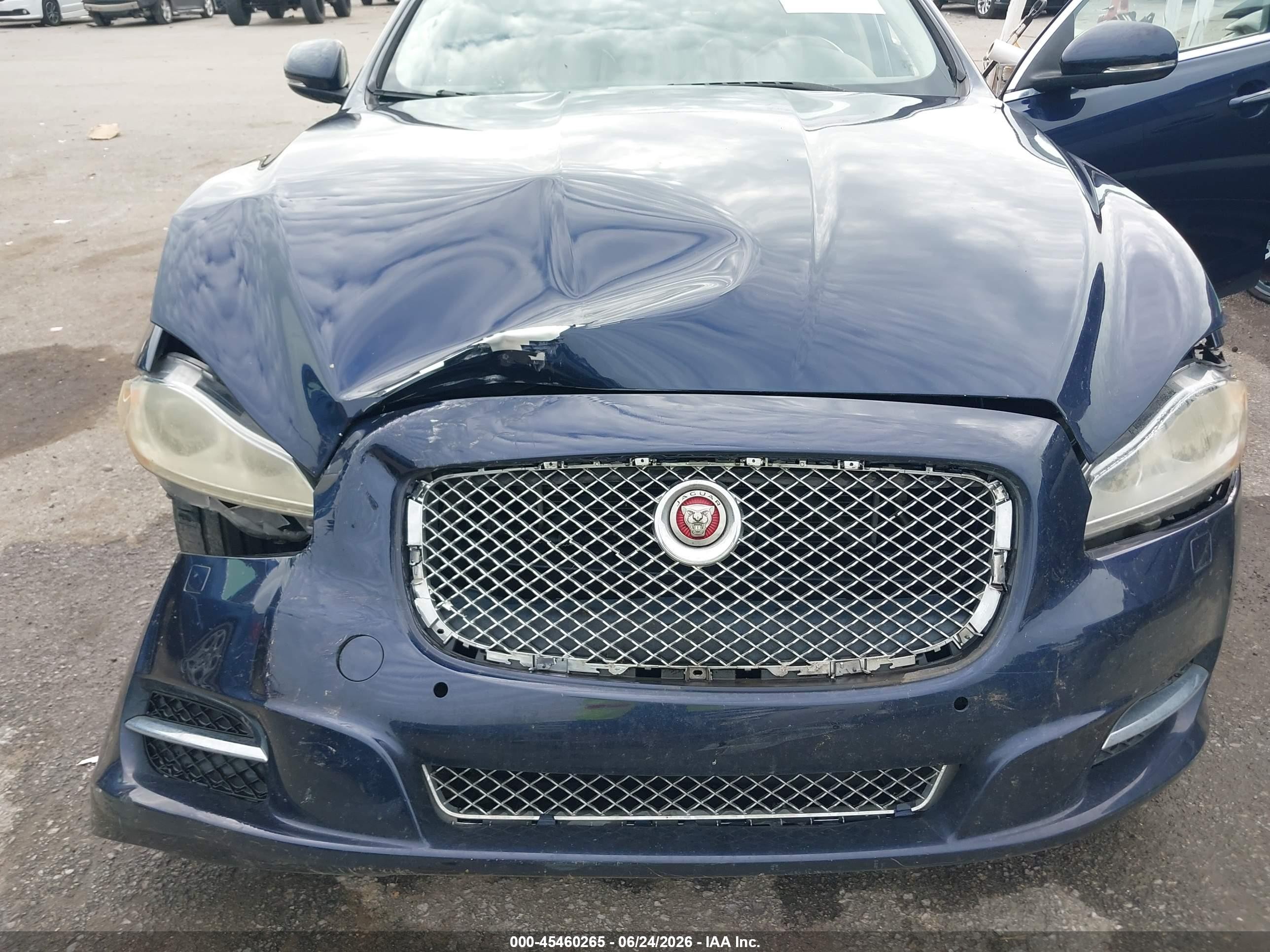 2015 Jaguar Xj Xjl Portfolio Blue vin: SAJWA2GZ6F8V81572