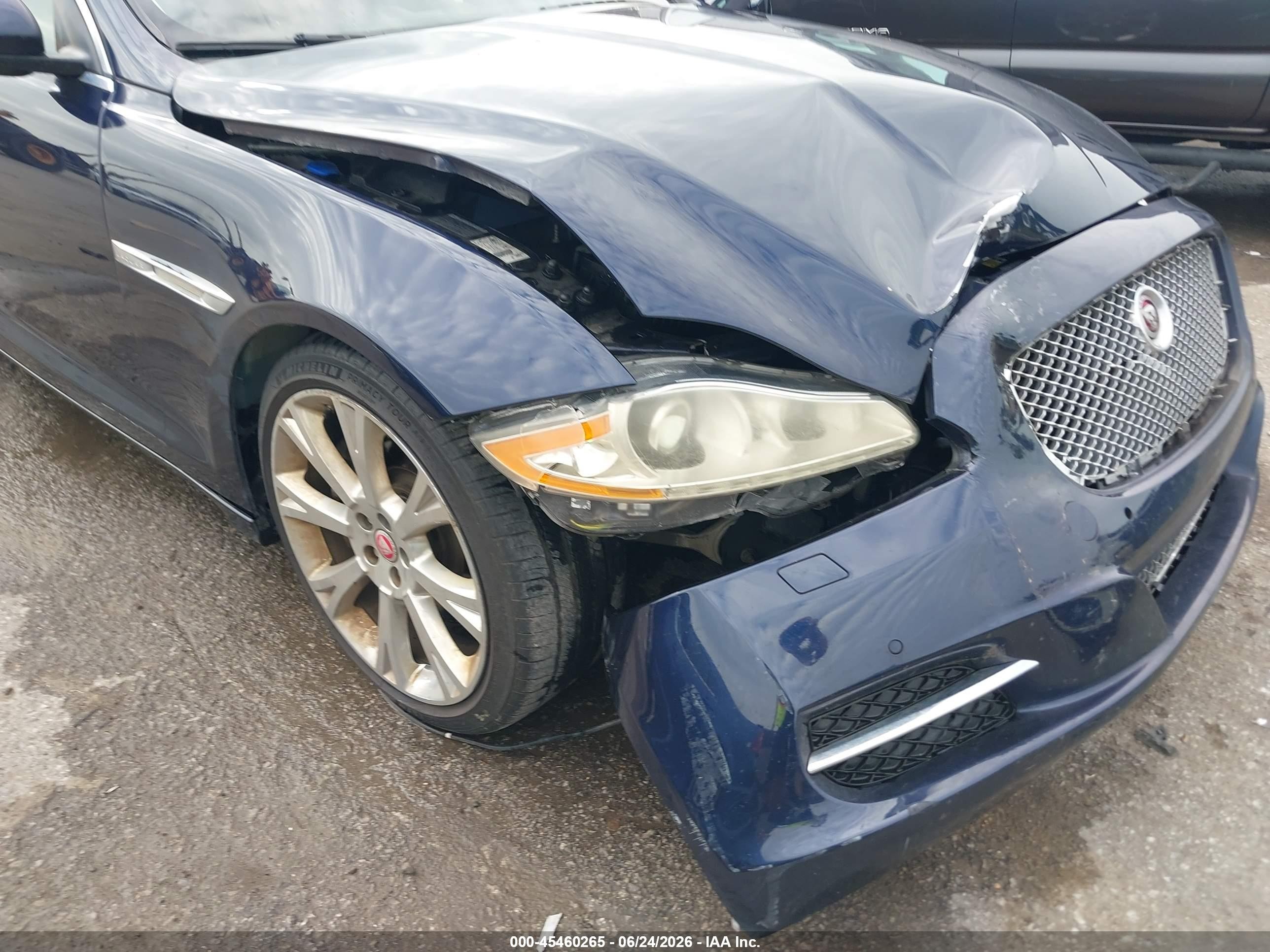2015 Jaguar Xj Xjl Portfolio Blue vin: SAJWA2GZ6F8V81572
