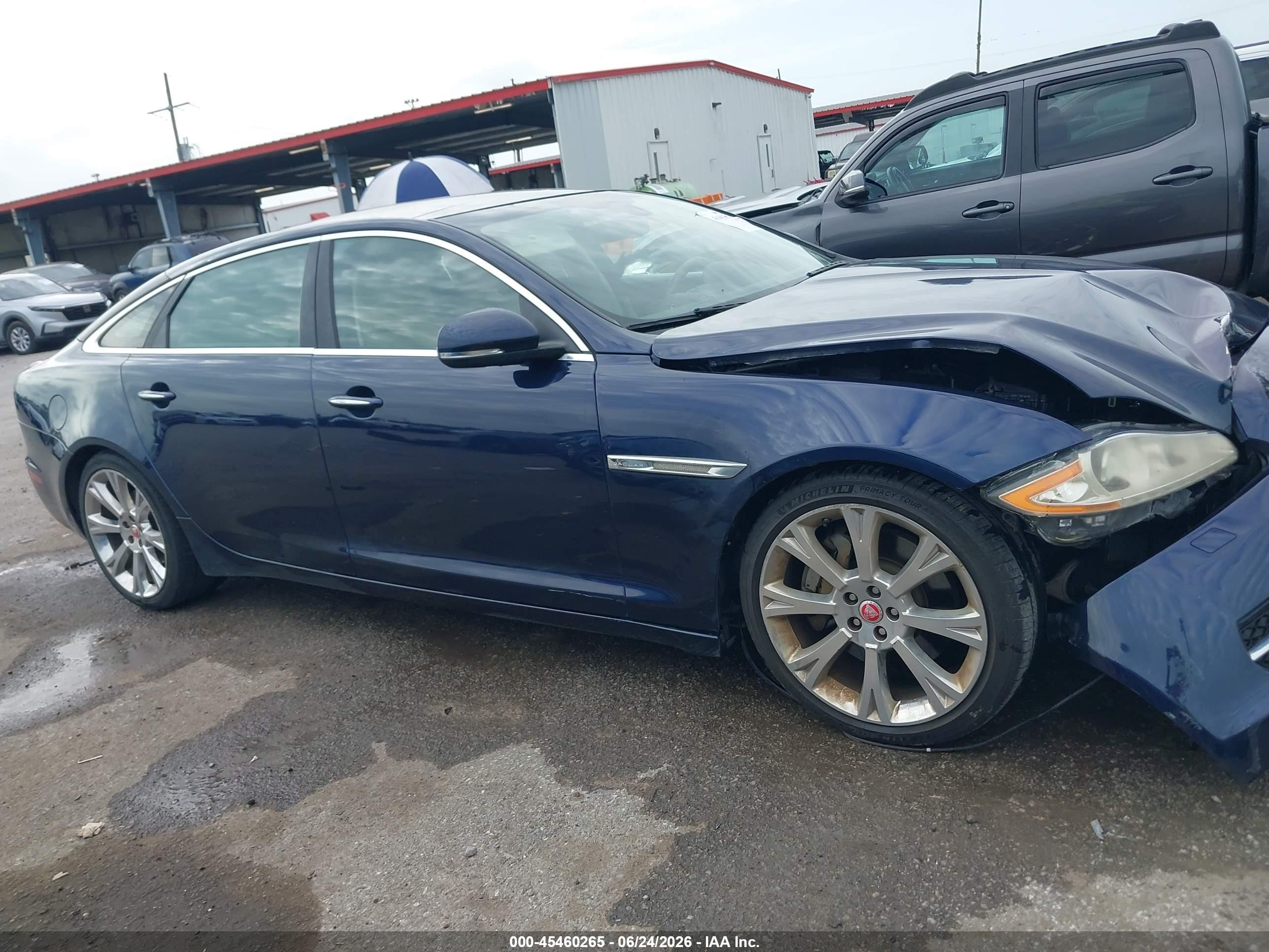 2015 Jaguar Xj Xjl Portfolio Blue vin: SAJWA2GZ6F8V81572
