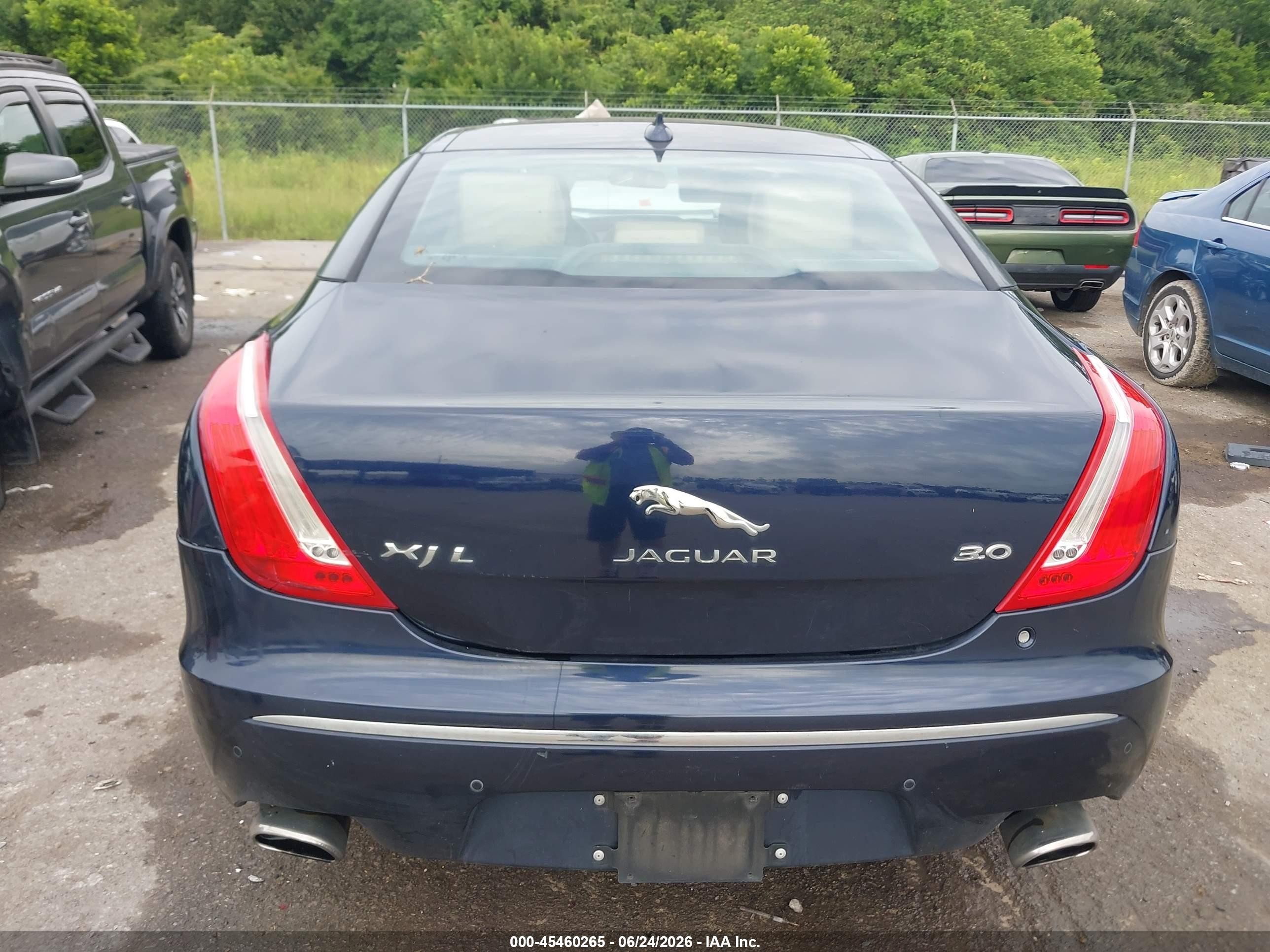 2015 Jaguar Xj Xjl Portfolio Blue vin: SAJWA2GZ6F8V81572