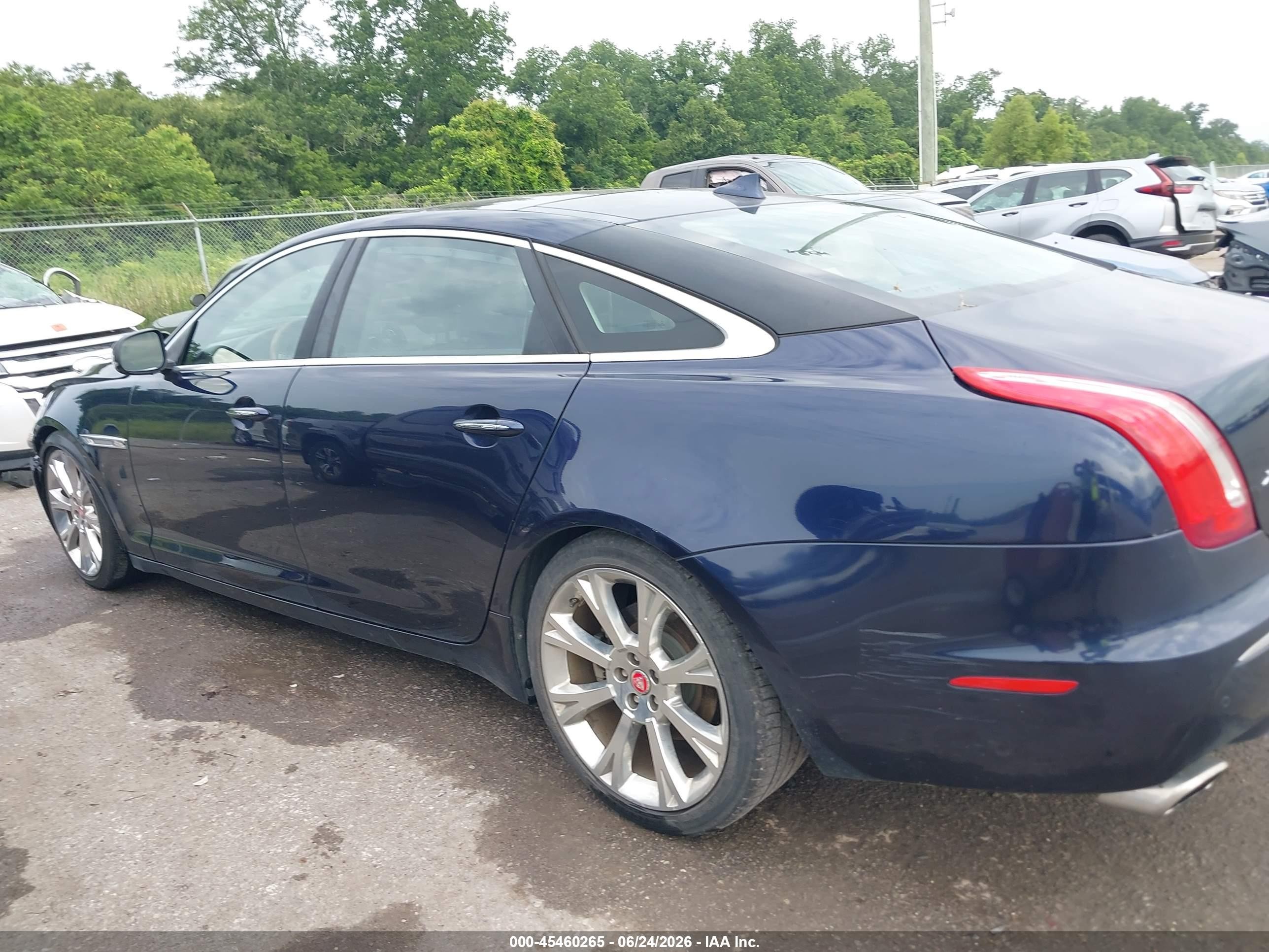 2015 Jaguar Xj Xjl Portfolio Blue vin: SAJWA2GZ6F8V81572