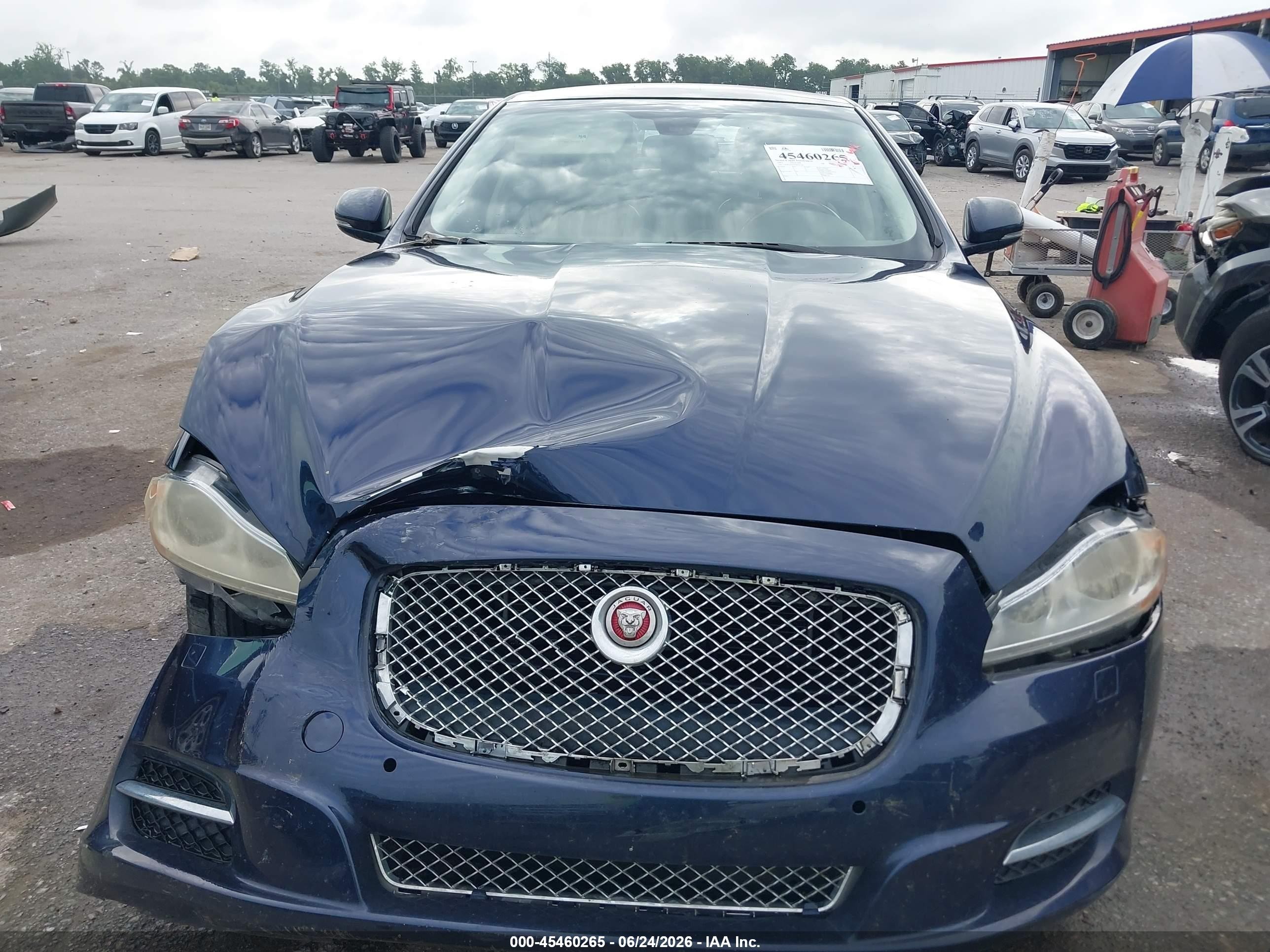 2015 Jaguar Xj Xjl Portfolio Blue vin: SAJWA2GZ6F8V81572