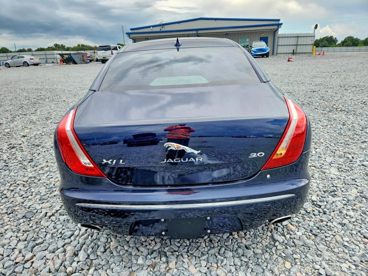 2014 Jaguar Xjl Portfolio Blue vin: SAJWA2GZ7E8V63385