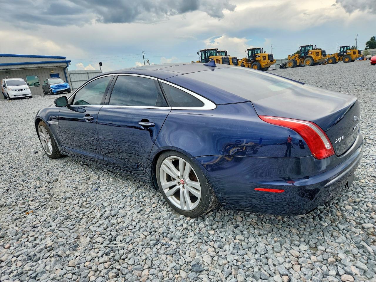 2014 Jaguar Xjl Portfolio Blue vin: SAJWA2GZ7E8V63385