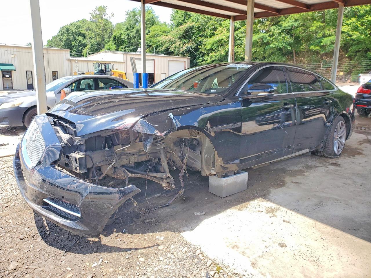 2014 Jaguar Xjl Portfolio Черный vin: SAJWA2GZ8E8V59569