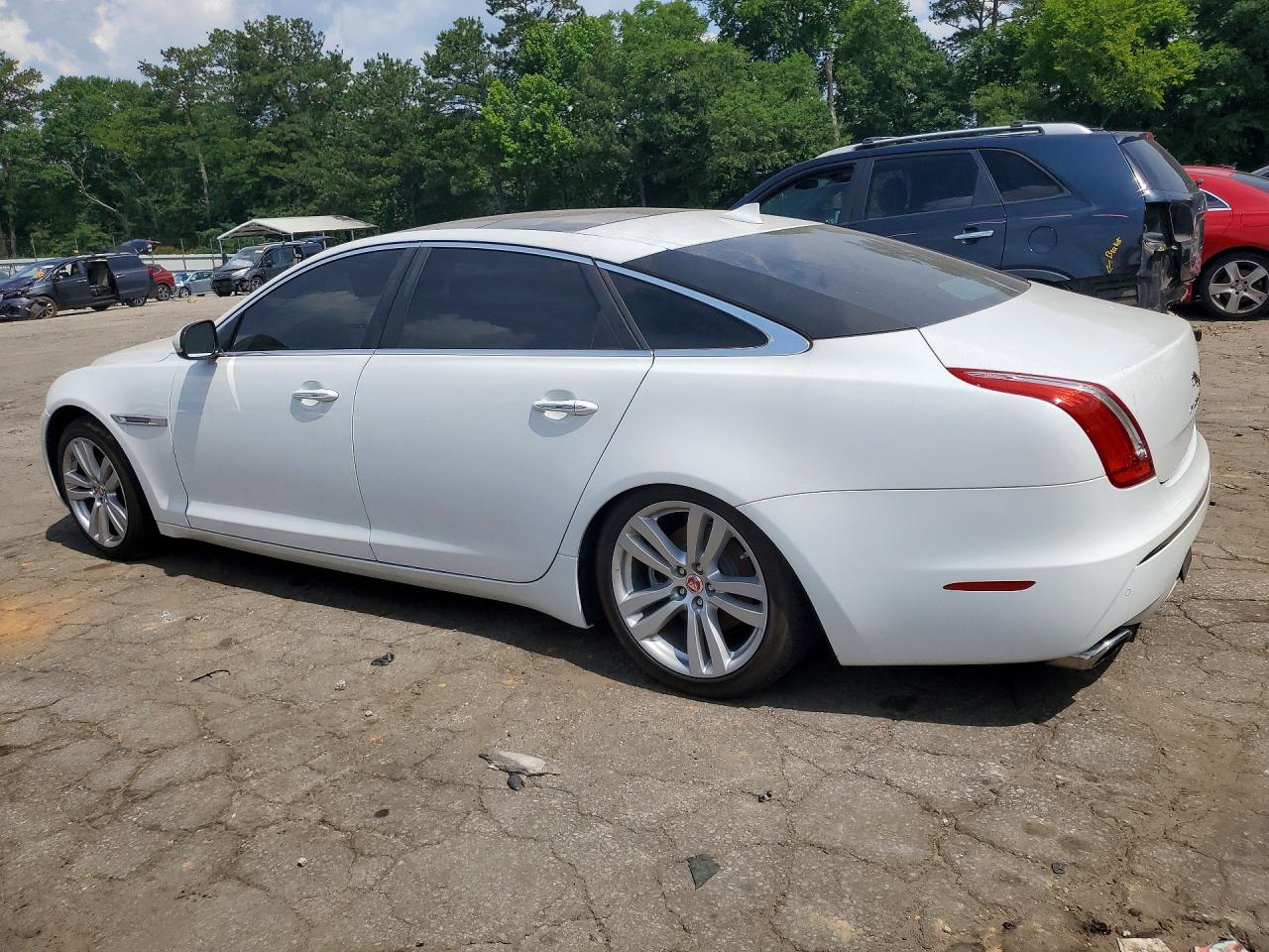 2014 Jaguar Xjl Portfolio White vin: SAJWA2GZ8E8V70314