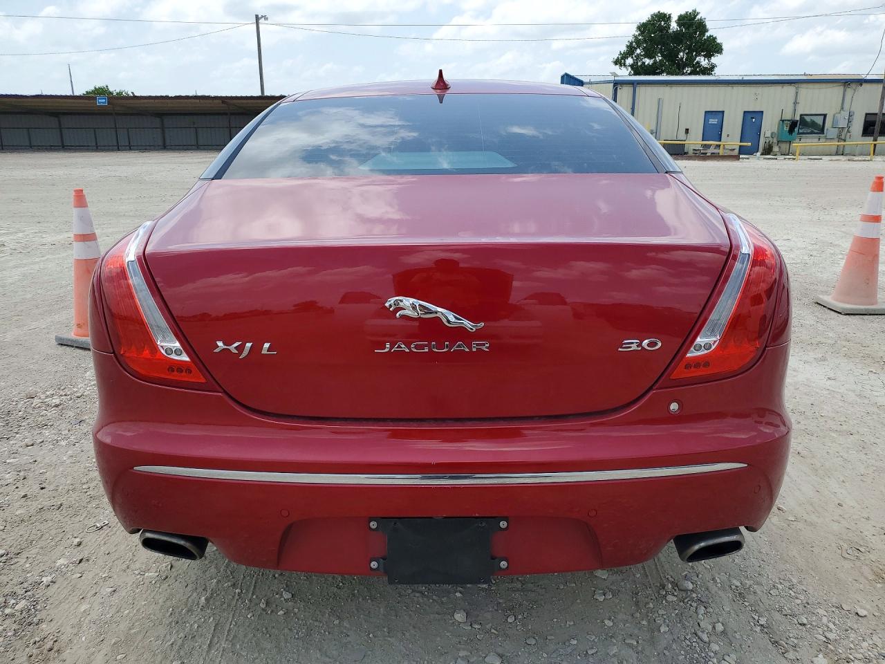 2015 Jaguar Xjl Portfolio Red vin: SAJWA2GZ8F8V86059